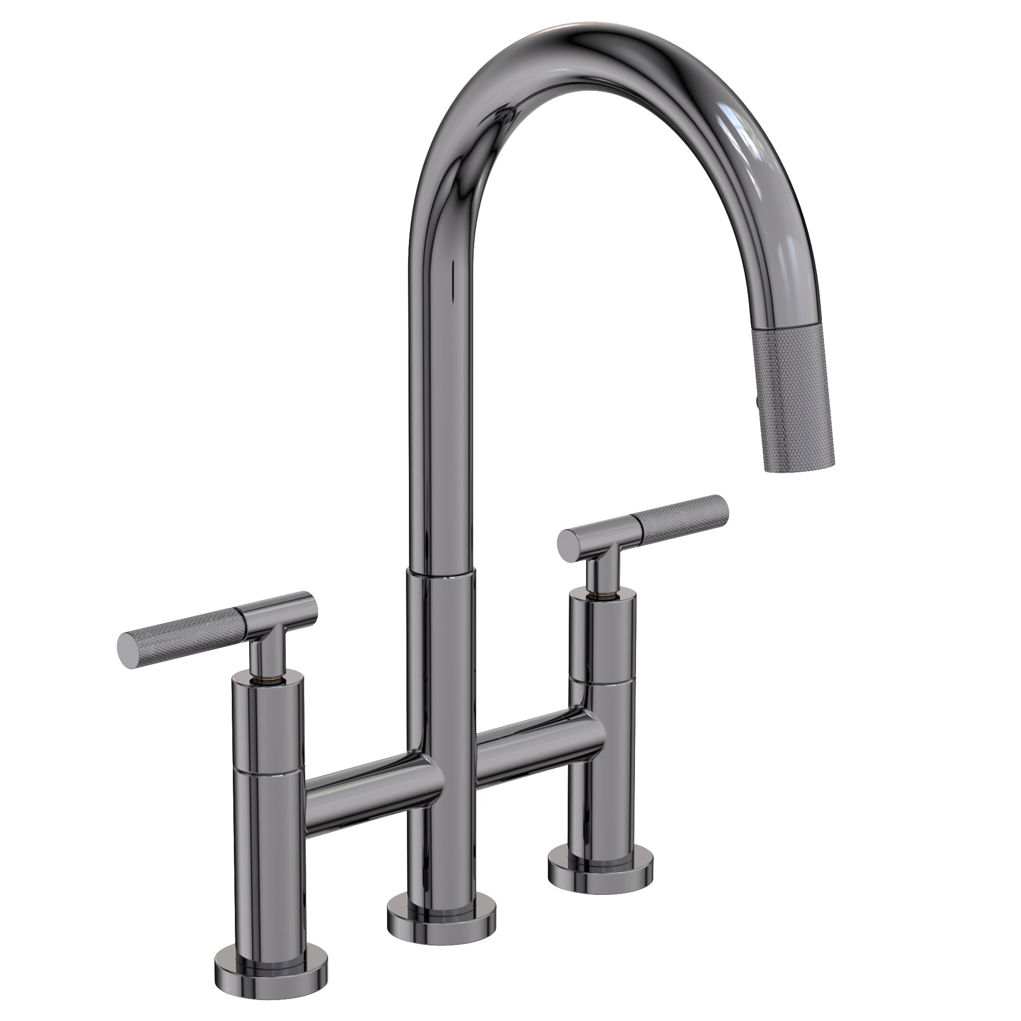 Newport Brass Muncy Kitchen Bridge Pull-Down Faucet