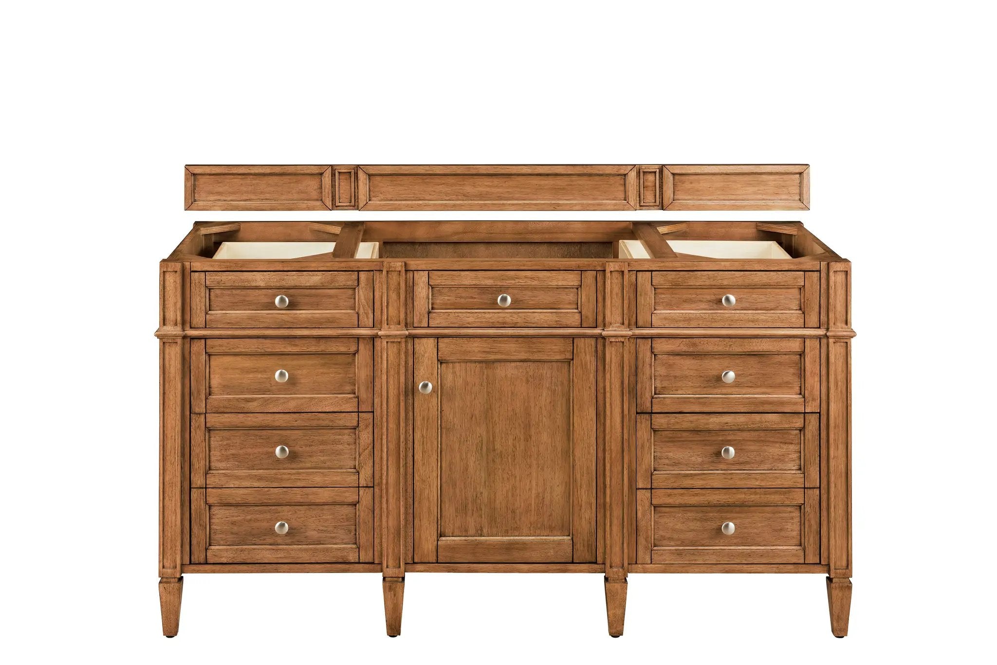 saddle brown vanity