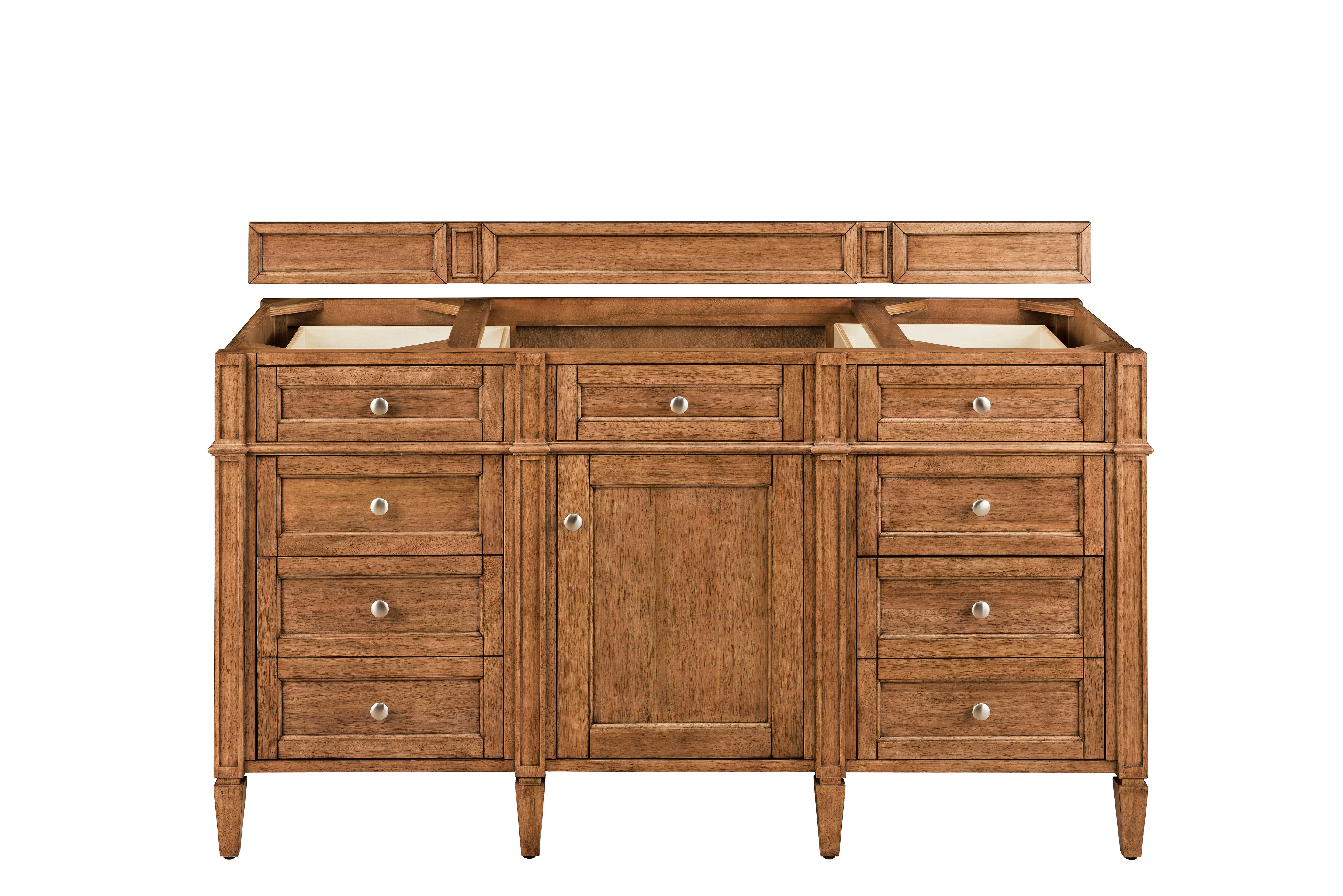 James Martin Vanities Brittany 60" Single Vanity - Saddle Brown