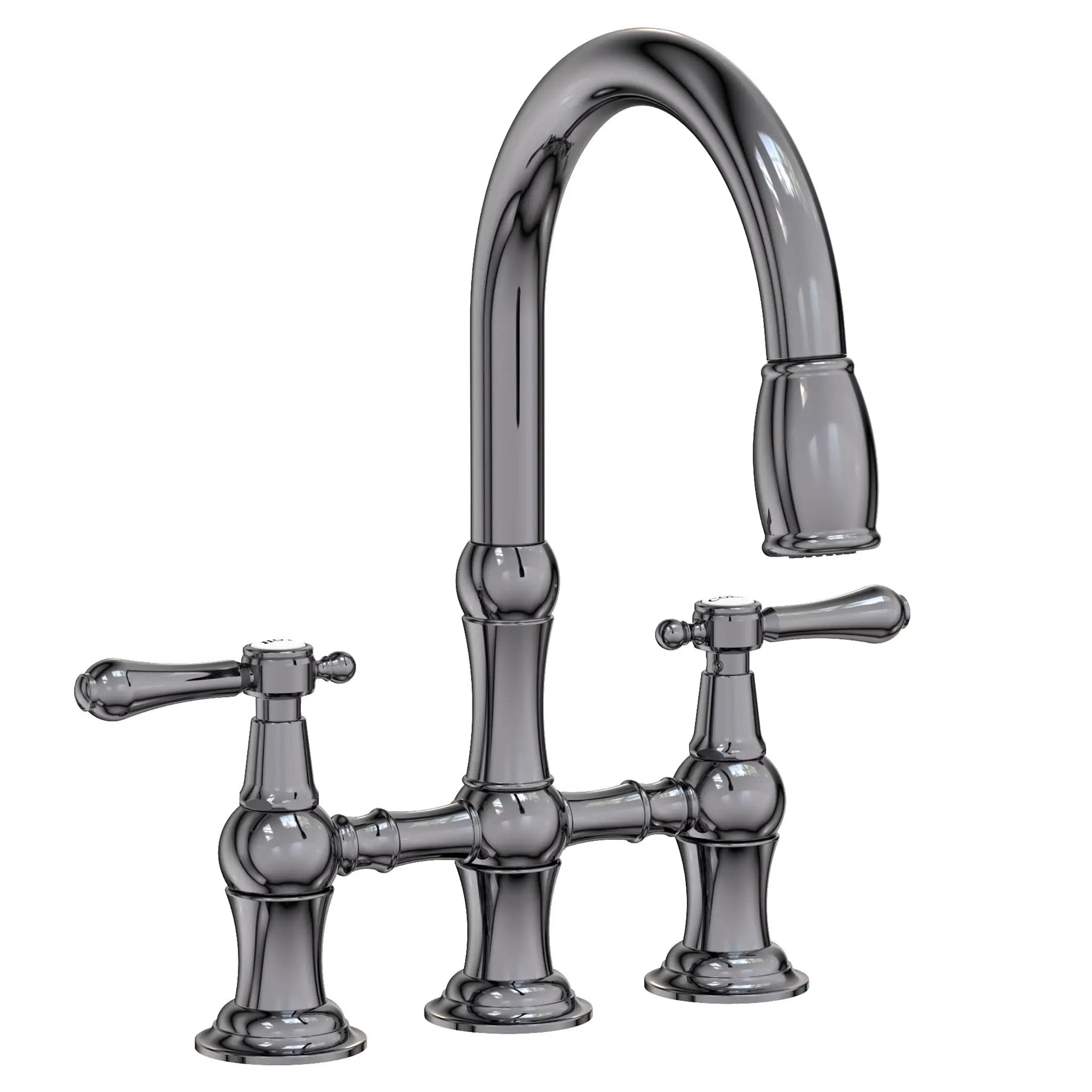 Newport Brass Chesterfield Kitchen Bridge Pull-Down Faucet by Newport Brass