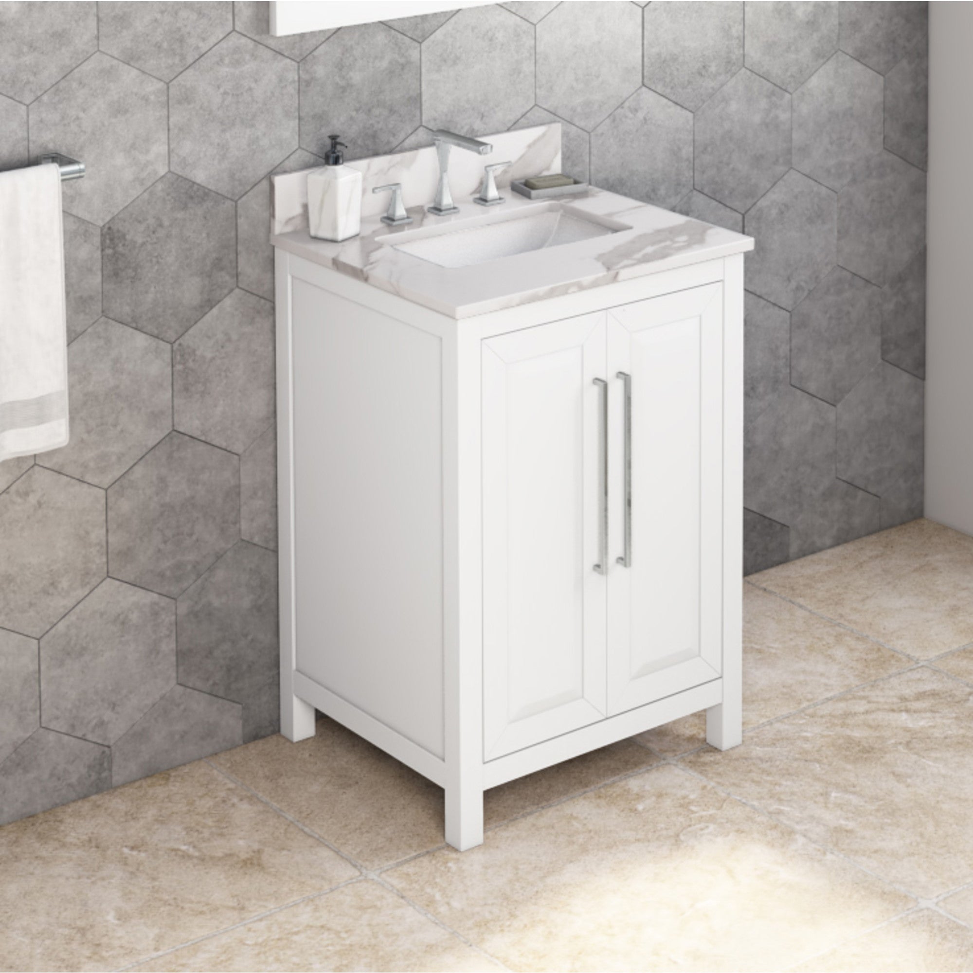 Jeffrey Alexander 24" Cade Vanity Set