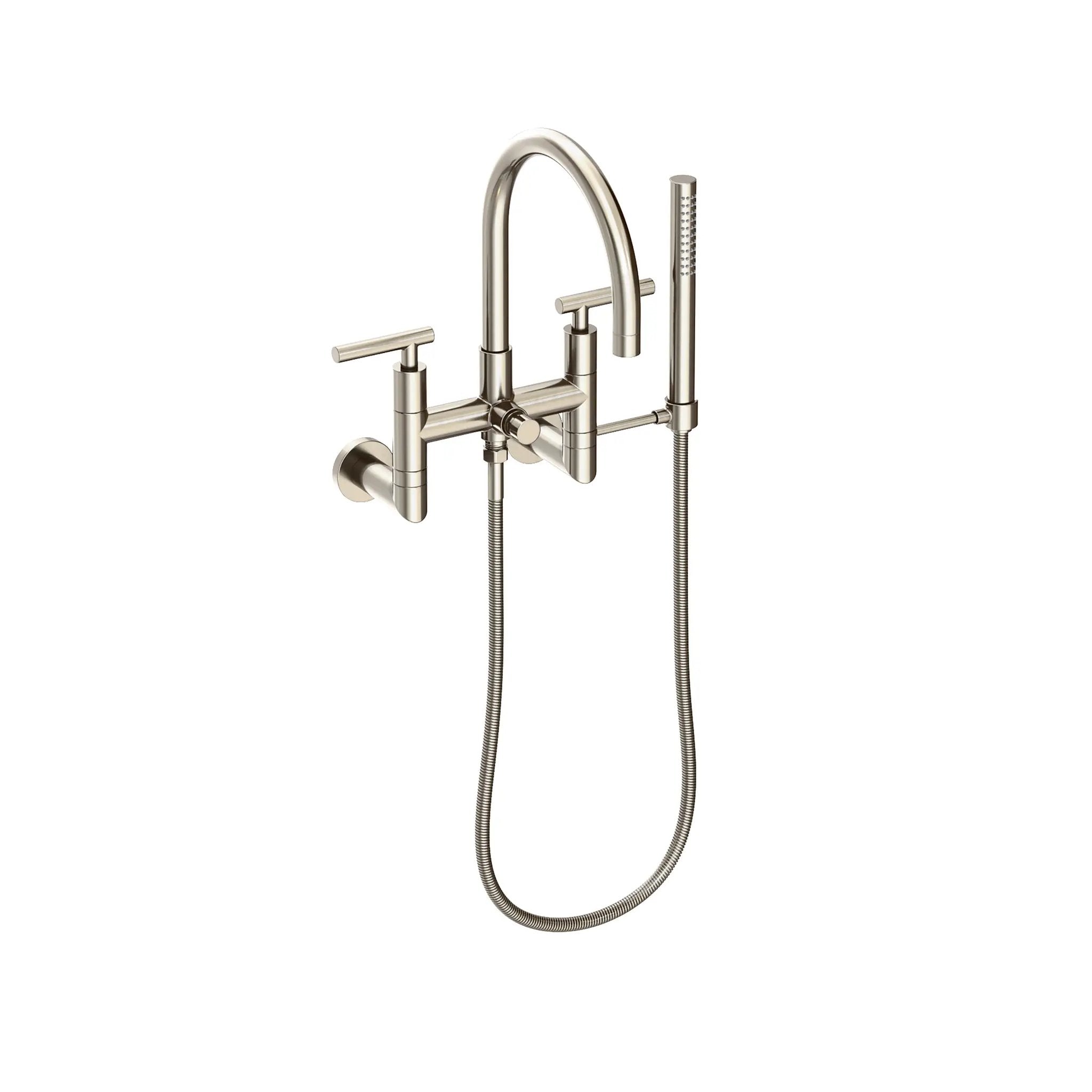 Newport Brass East Linear Exposed Tub & Hand Shower Set - Wall Mount by Newport Brass