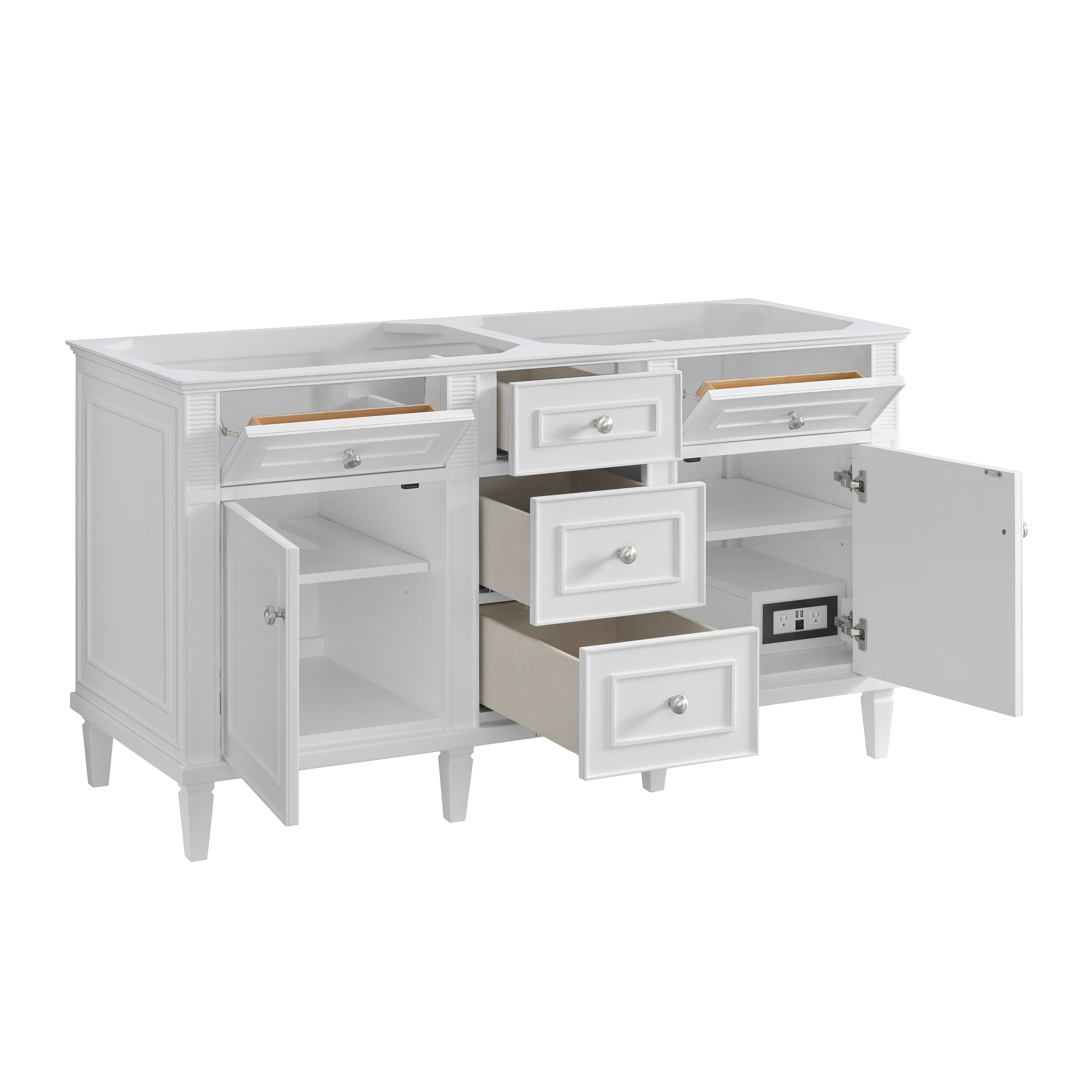 arctic fall solid surface top vanity