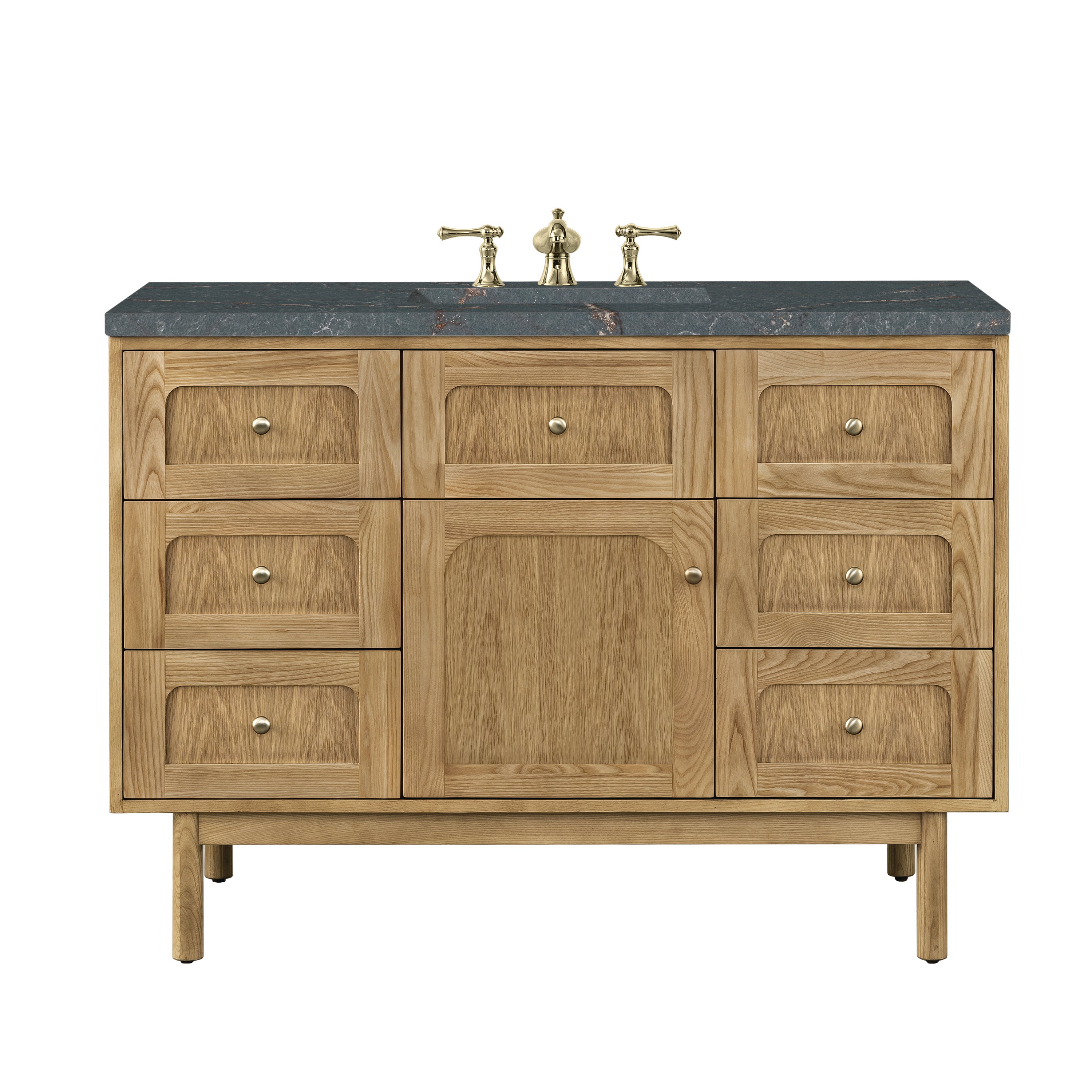 James Martin Vanities Laurent 48" Single Vanity - Light Natural Oak