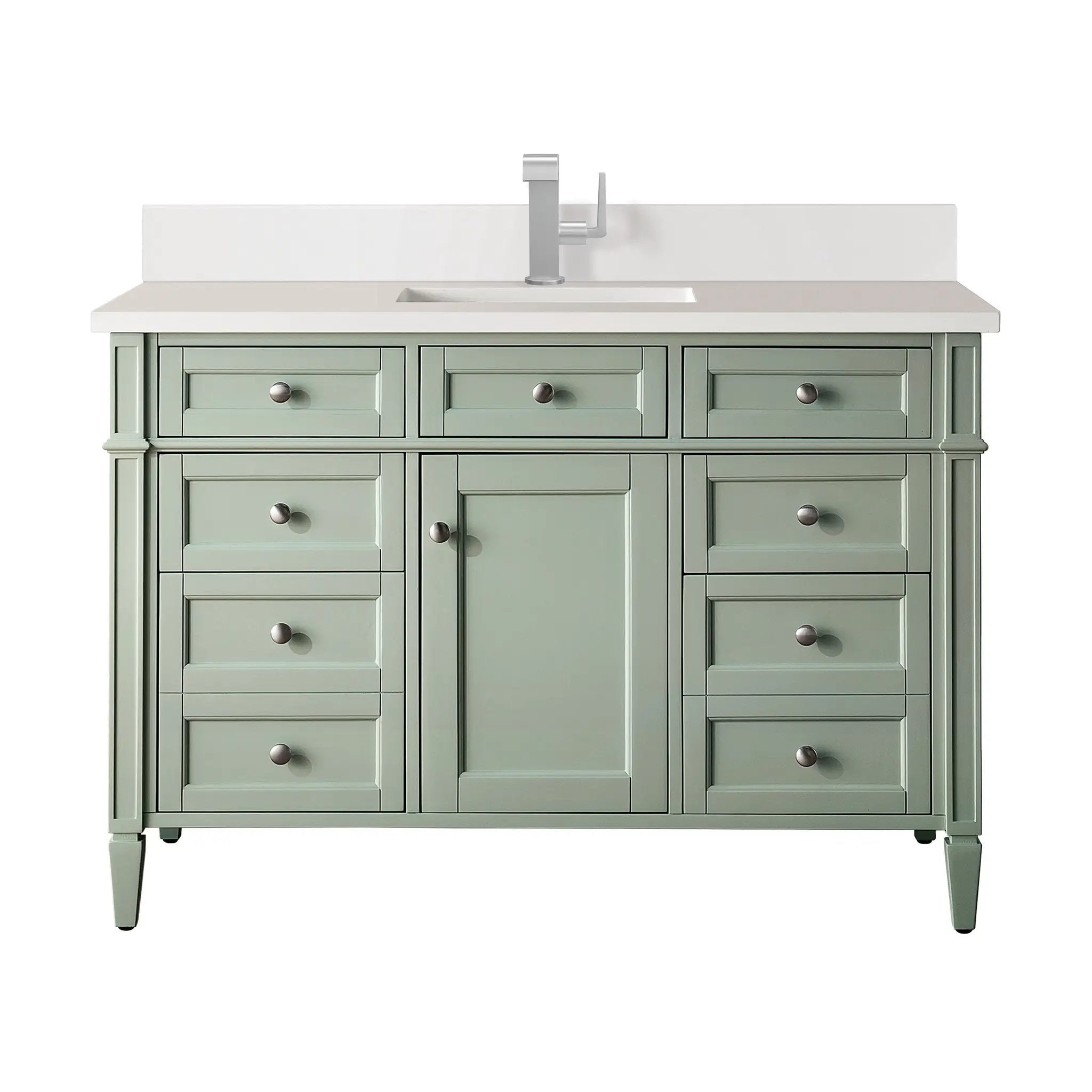 James Martin Brittany 48" Single Vanity Set - Sage Green by James Martin Vanities