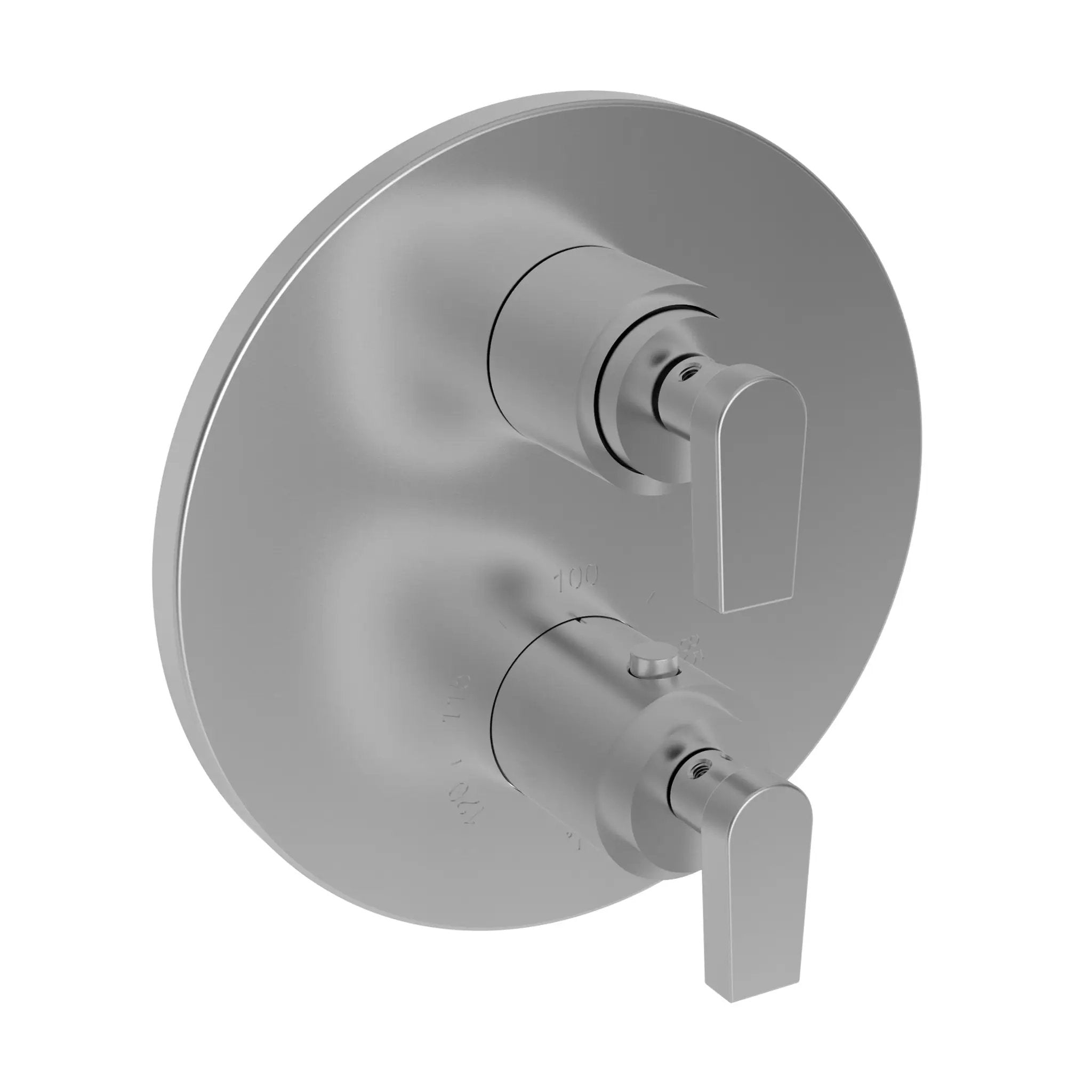 Newport Brass Dorrance 1/2" Round Thermostatic Trim Plate with Handle by Newport Brass