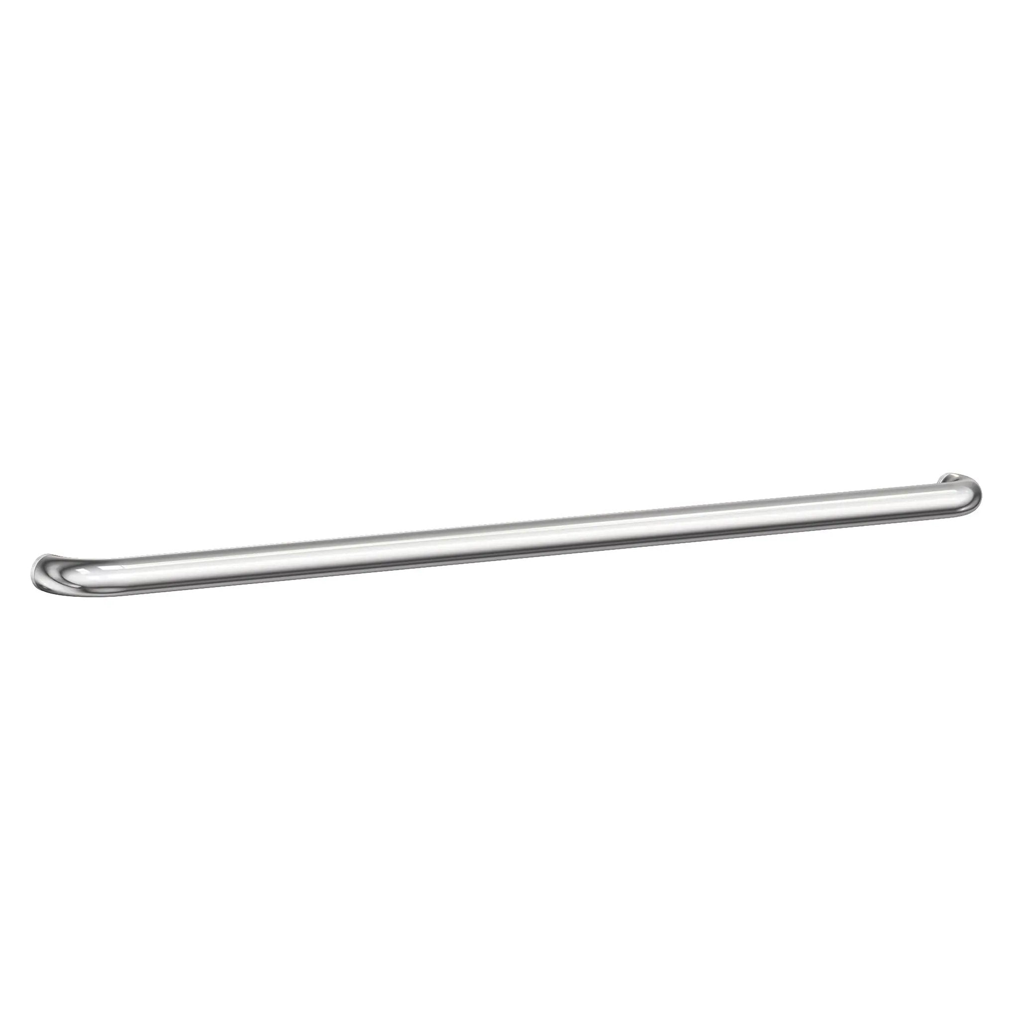 polished chrome grab bar