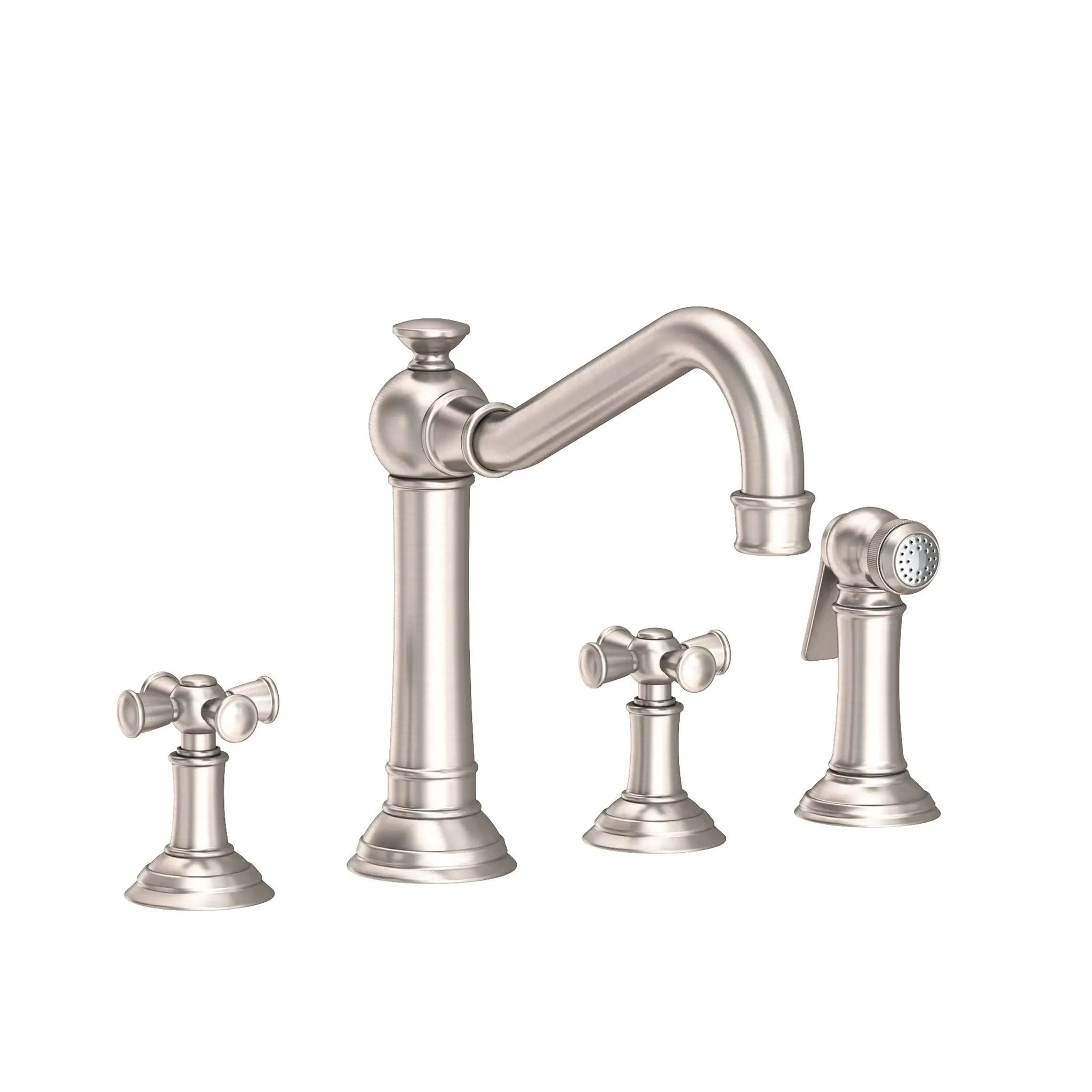 Newport Brass Jacobean Kitchen Faucet with Side Spray by Newport Brass
