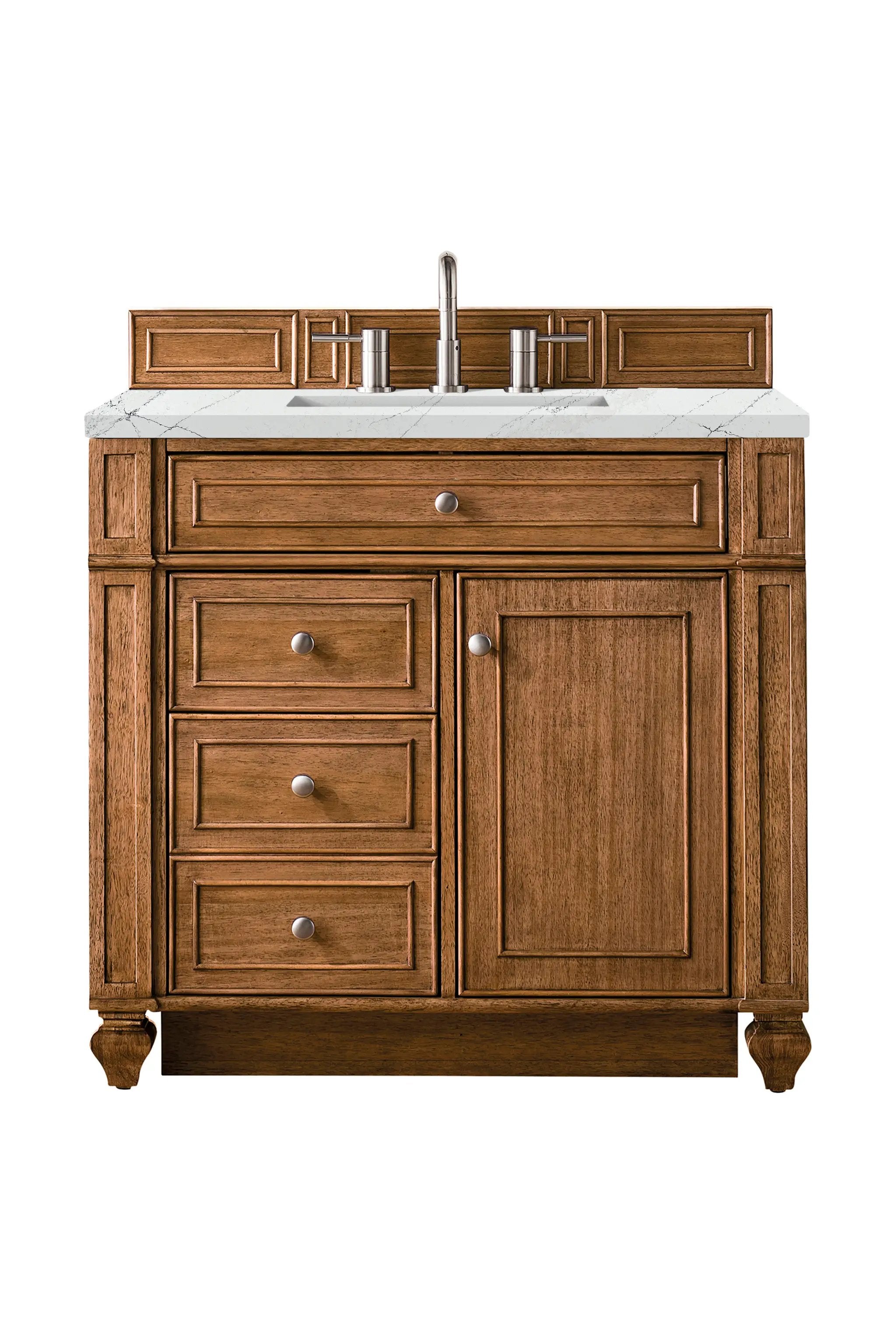 James Martin Bristol 36" Single Vanity Set - Saddle Brown by James Martin Vanities