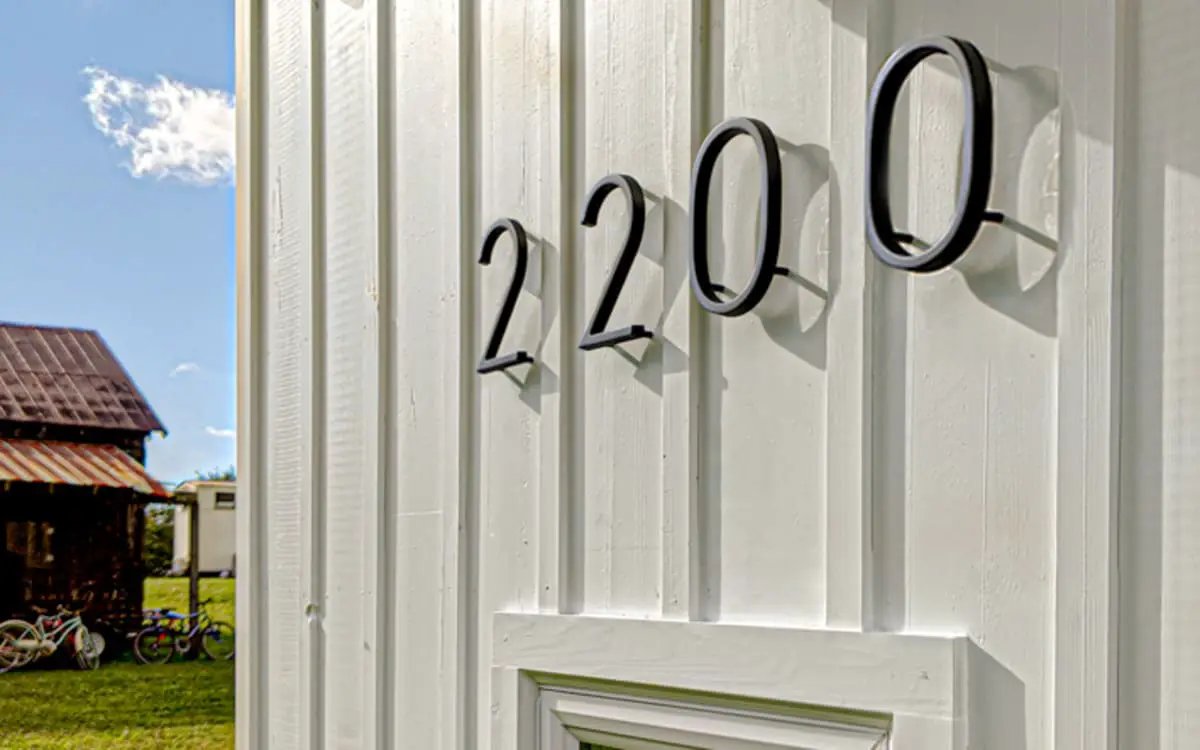 house number