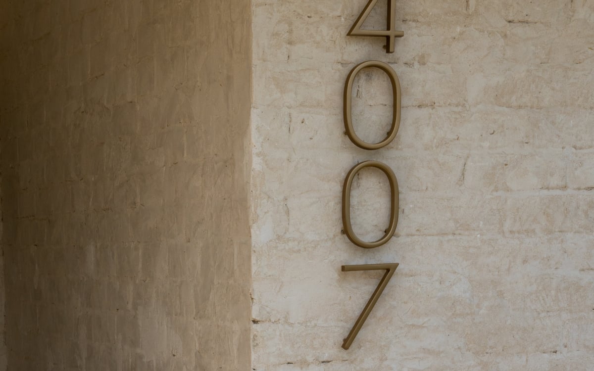 house number