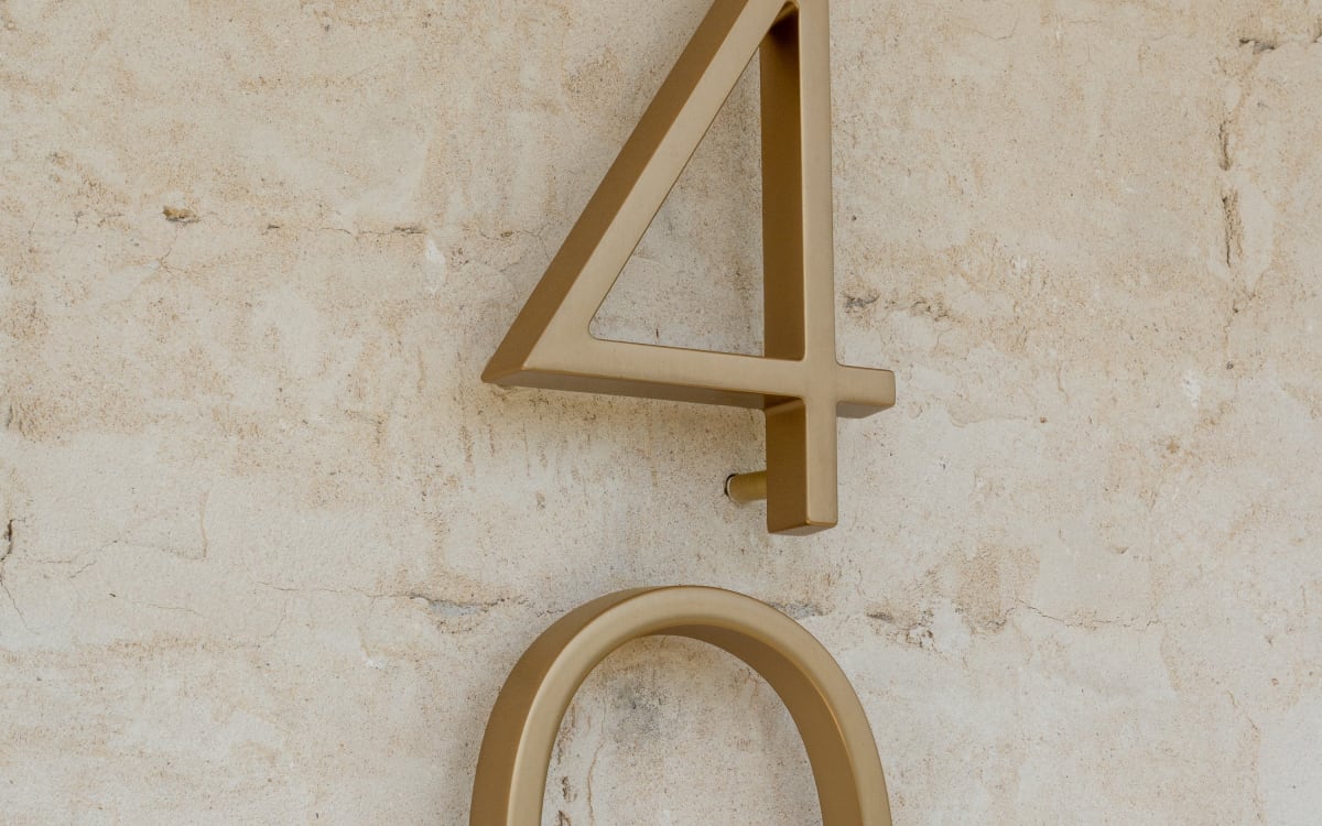 house number