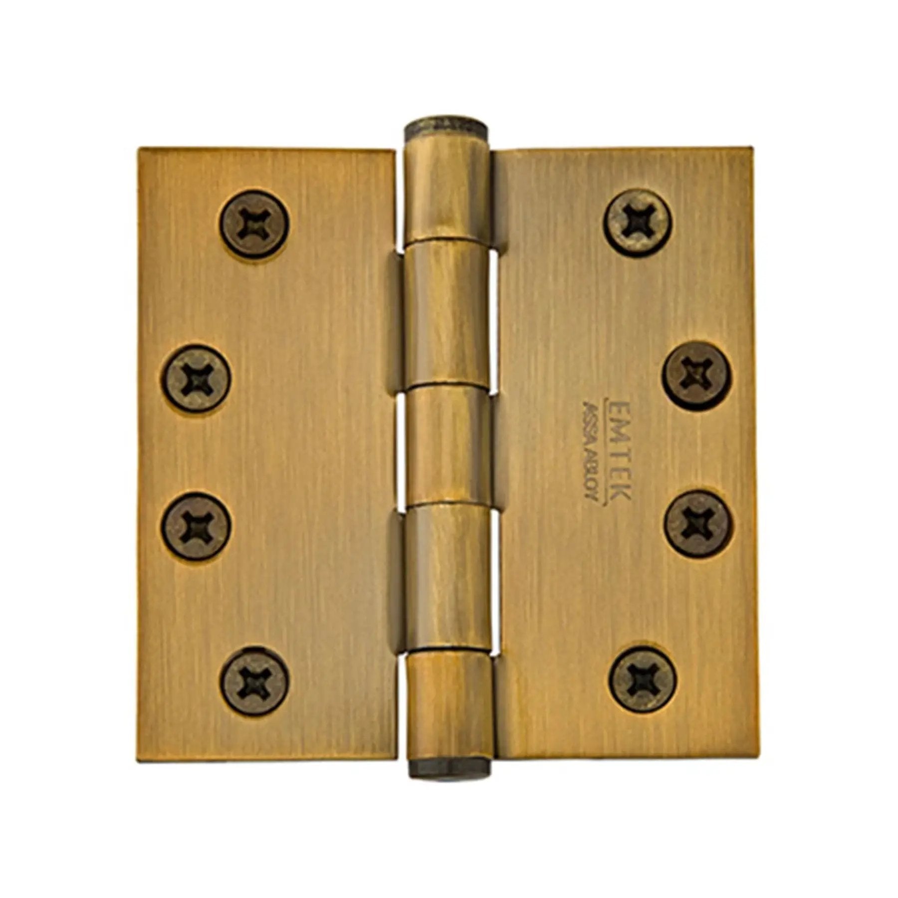 satin brass hinges