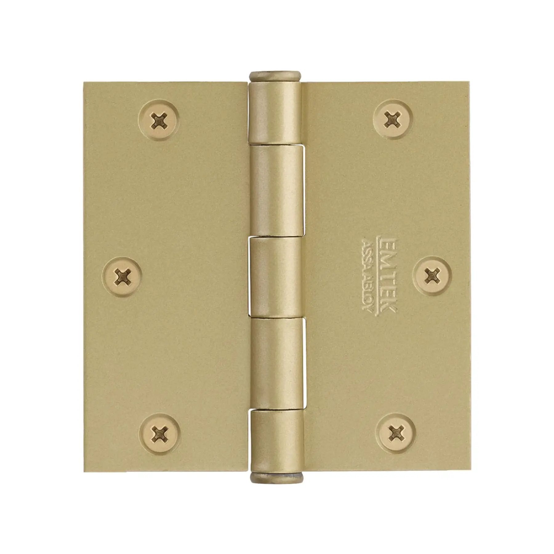 satin brass hinges