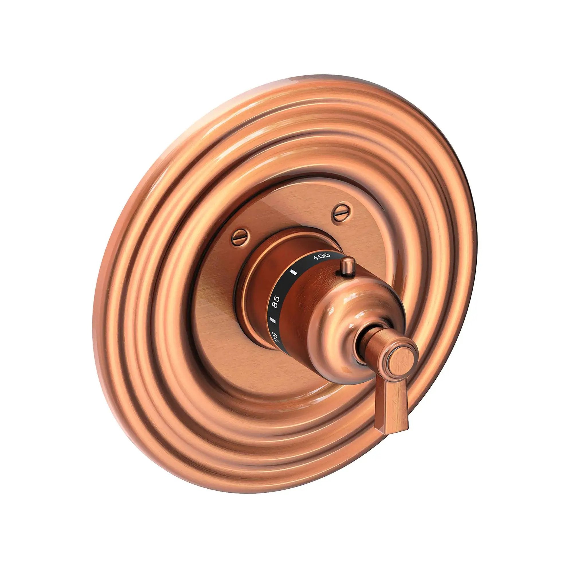 Newport Brass Astor 3/4" Round Thermostatic Trim Plate with Handle by Newport Brass