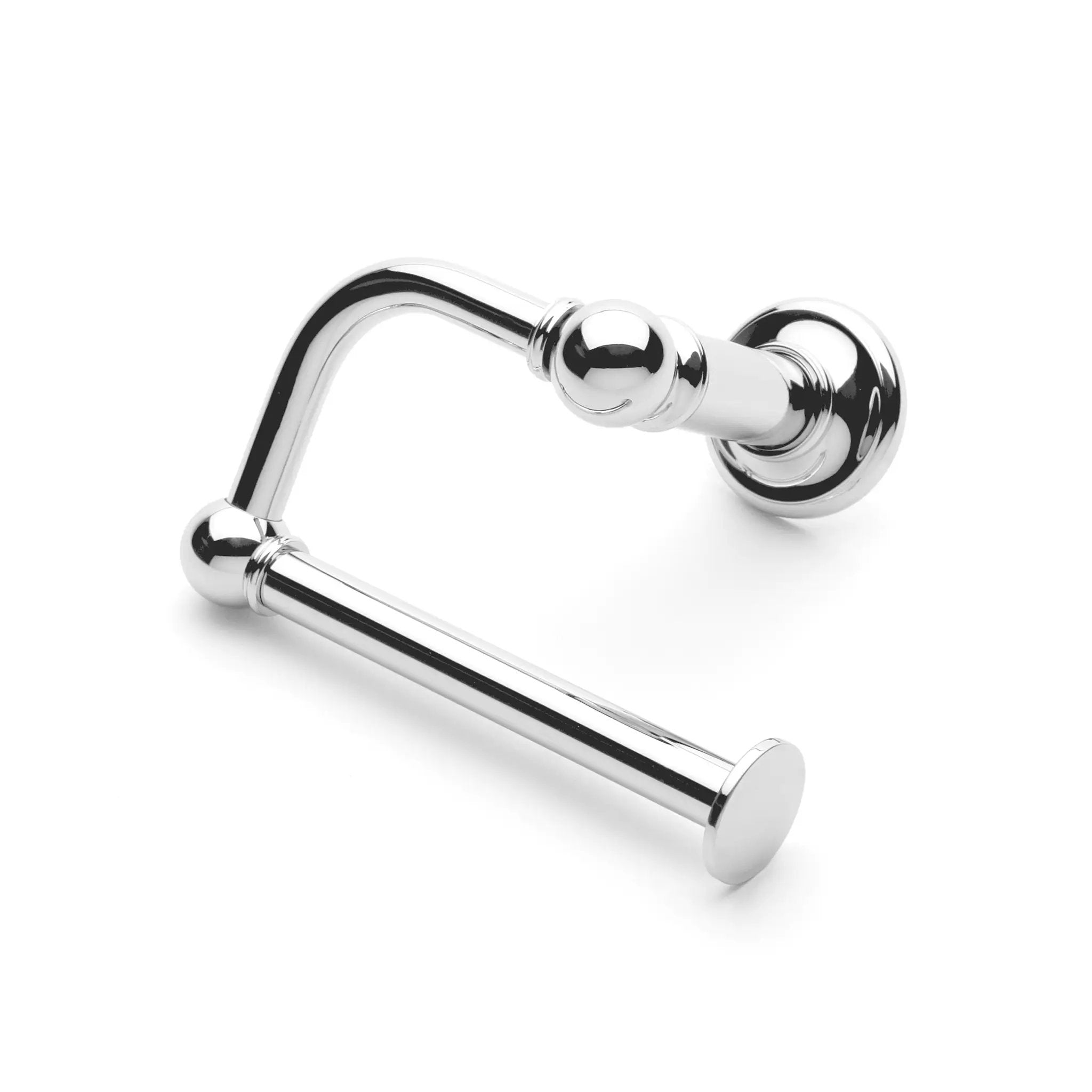 polished chrome tissue holder