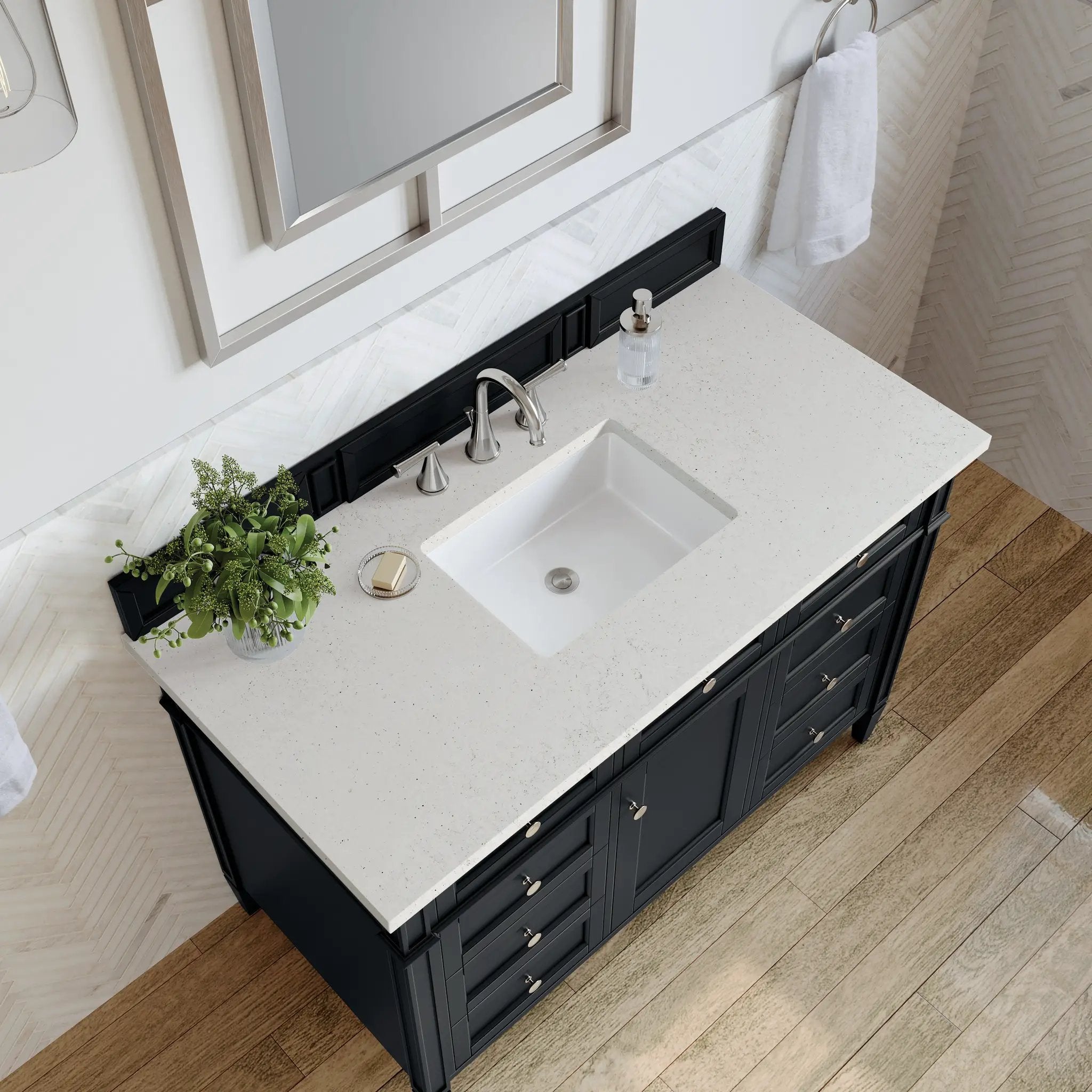 black onyx vanity