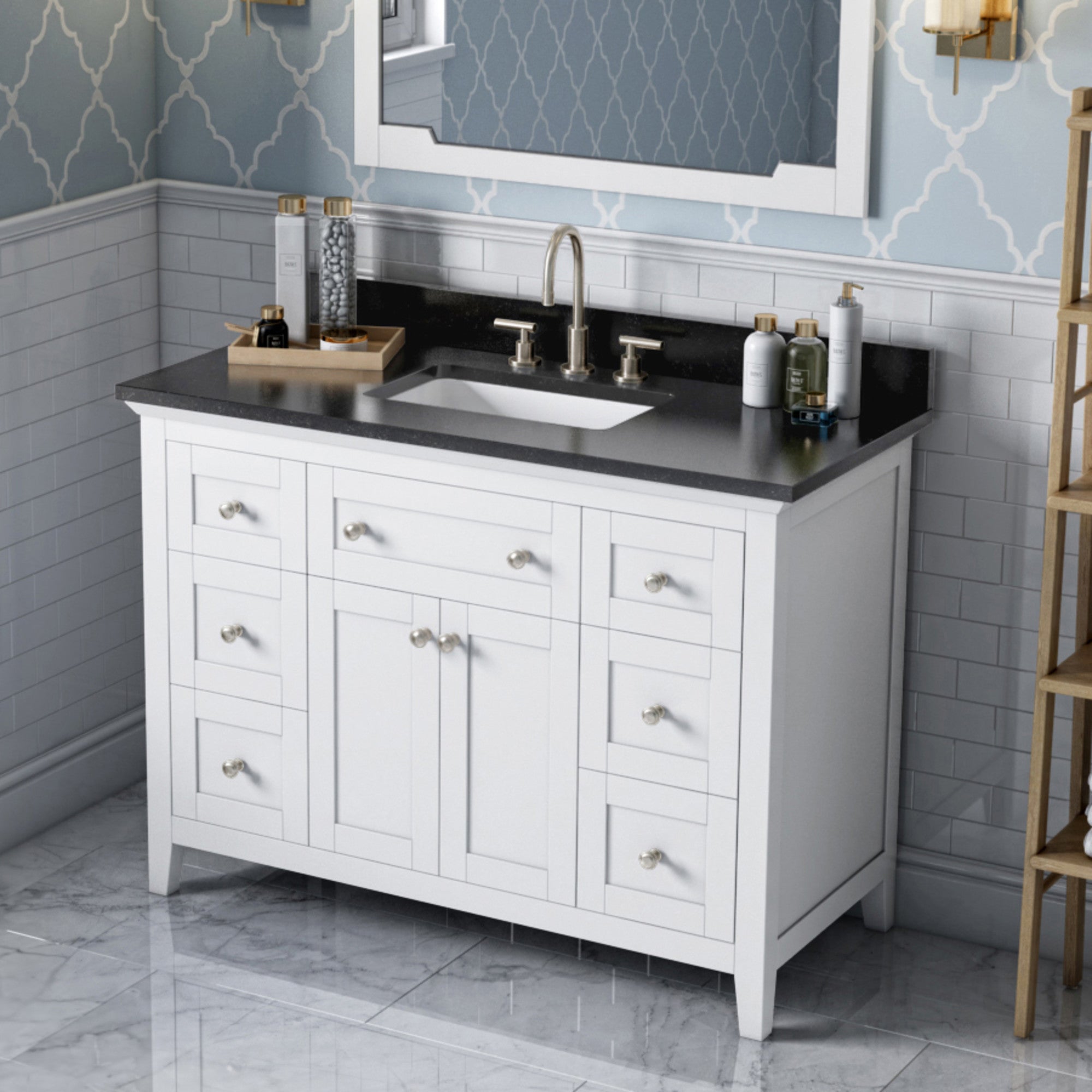 Jeffrey Alexander 48" Chatham Vanity Set