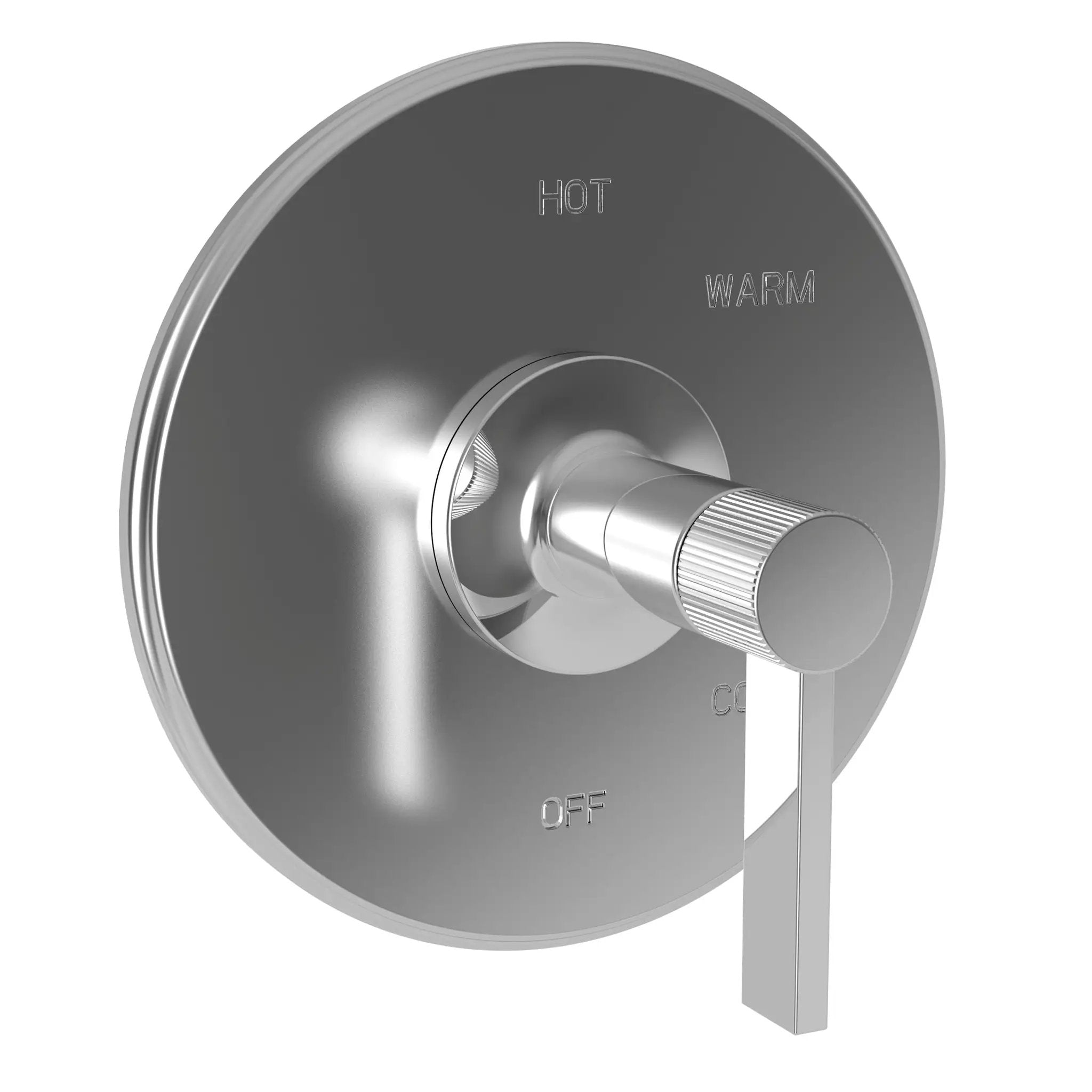 polished chrome shower trim plate