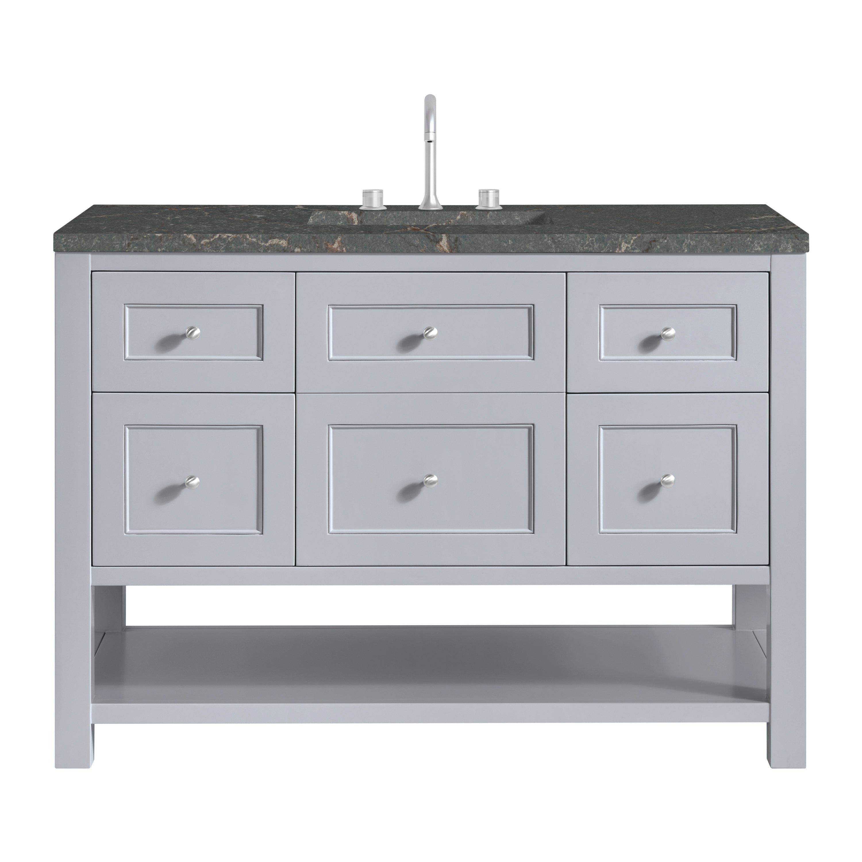 James Martin Vanities Breckenridge 48" Single Vanity - Serenity Blue