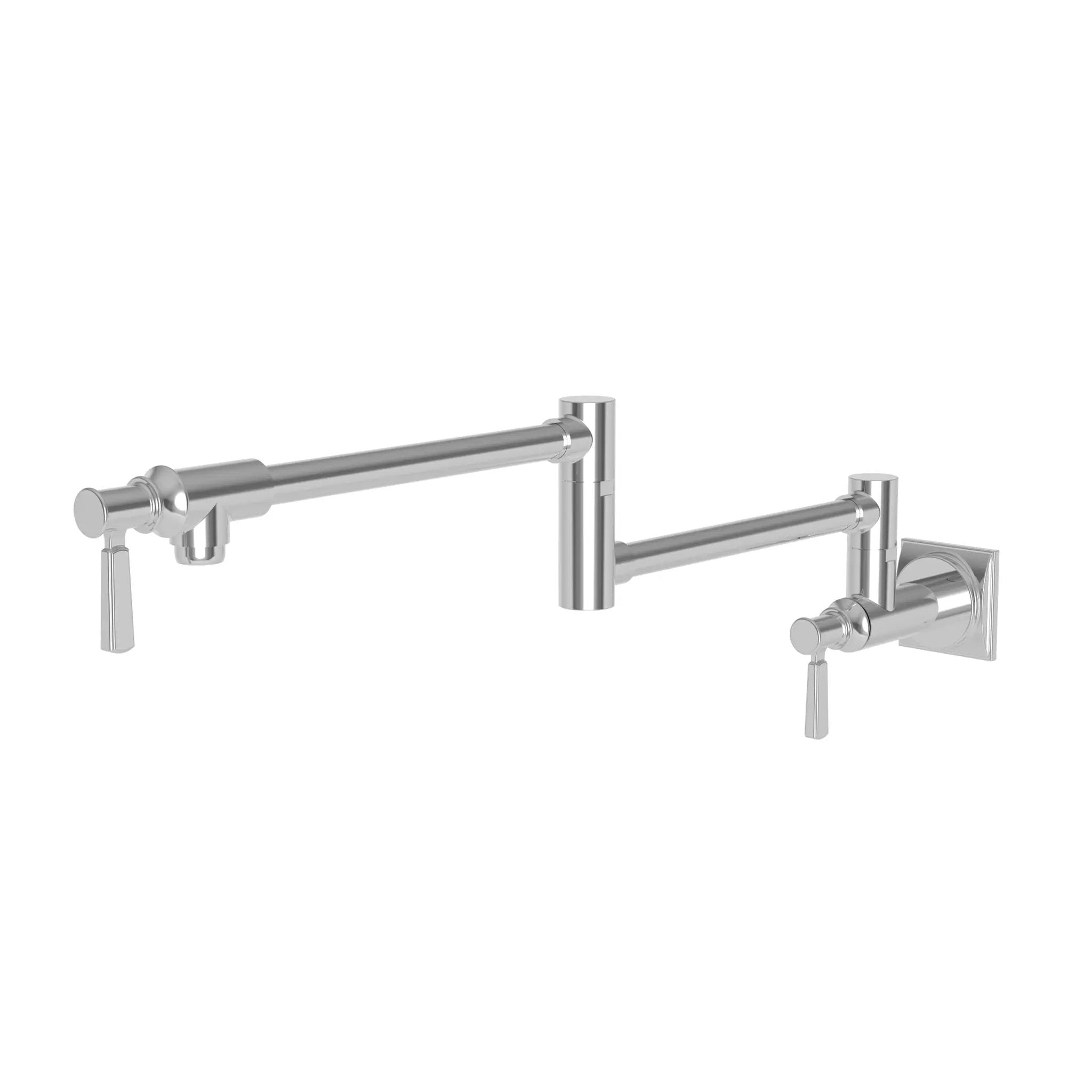 polished chrome pot filler