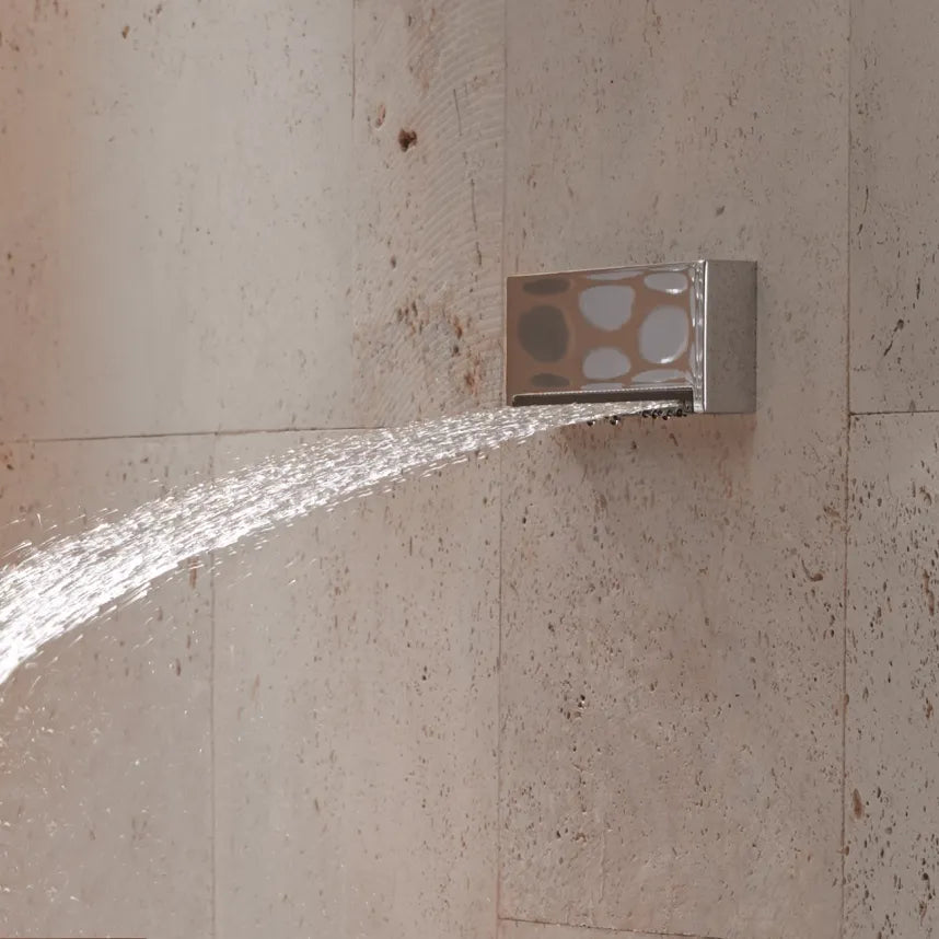 chrome cascade spout