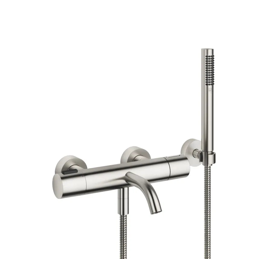 Dornbracht META Tub Thermostat for Wall-Mounted Installation with Hand Shower Set