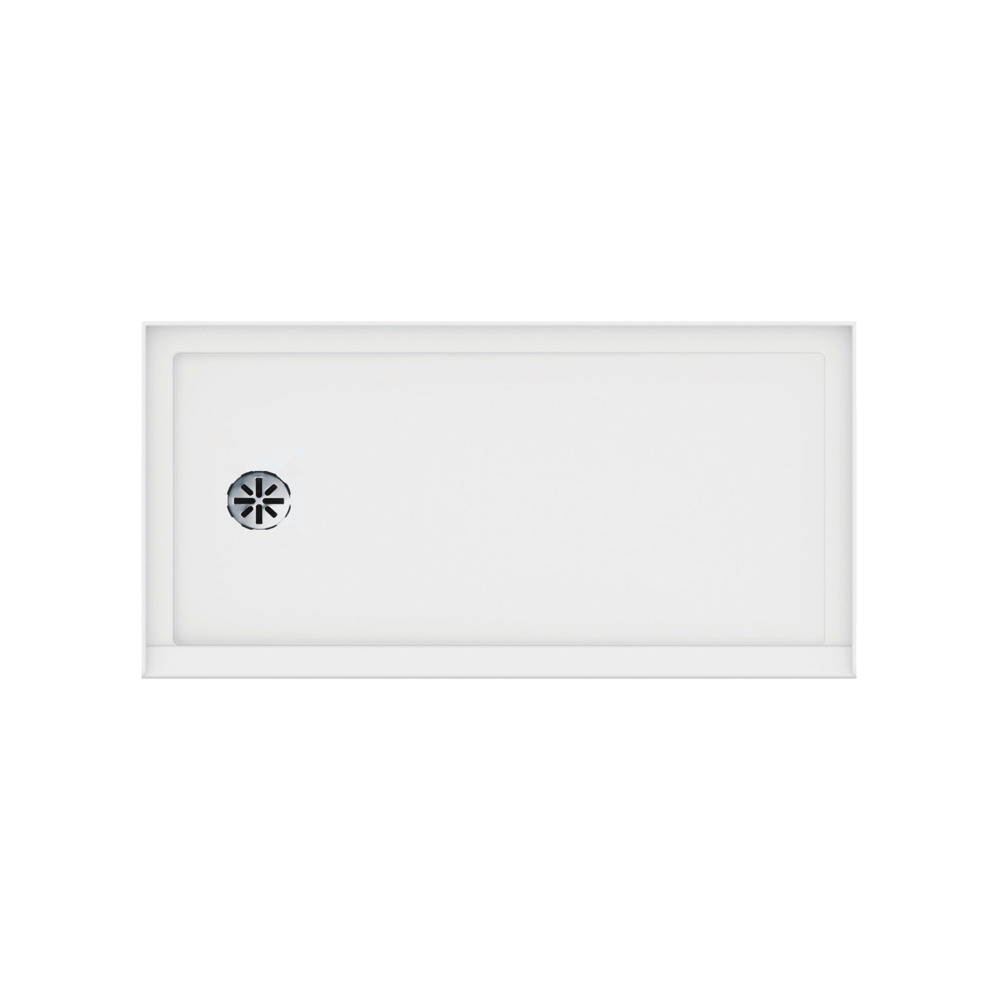 Neptune Impact Acrylic Shower Base in White