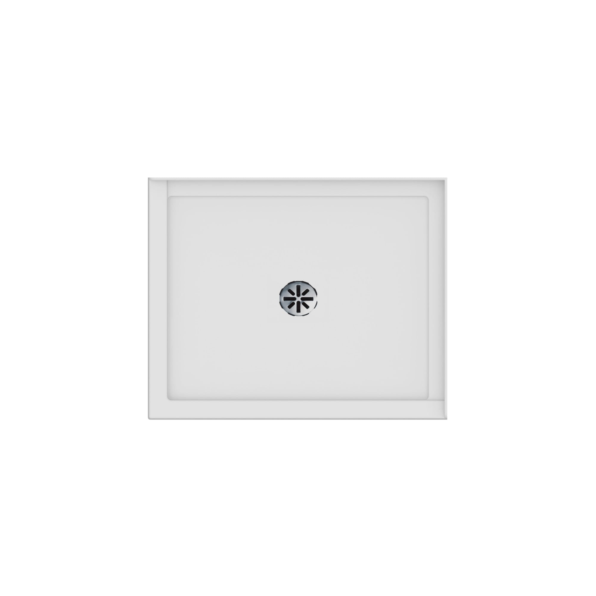 Neptune Impact Acrylic Shower Base in White