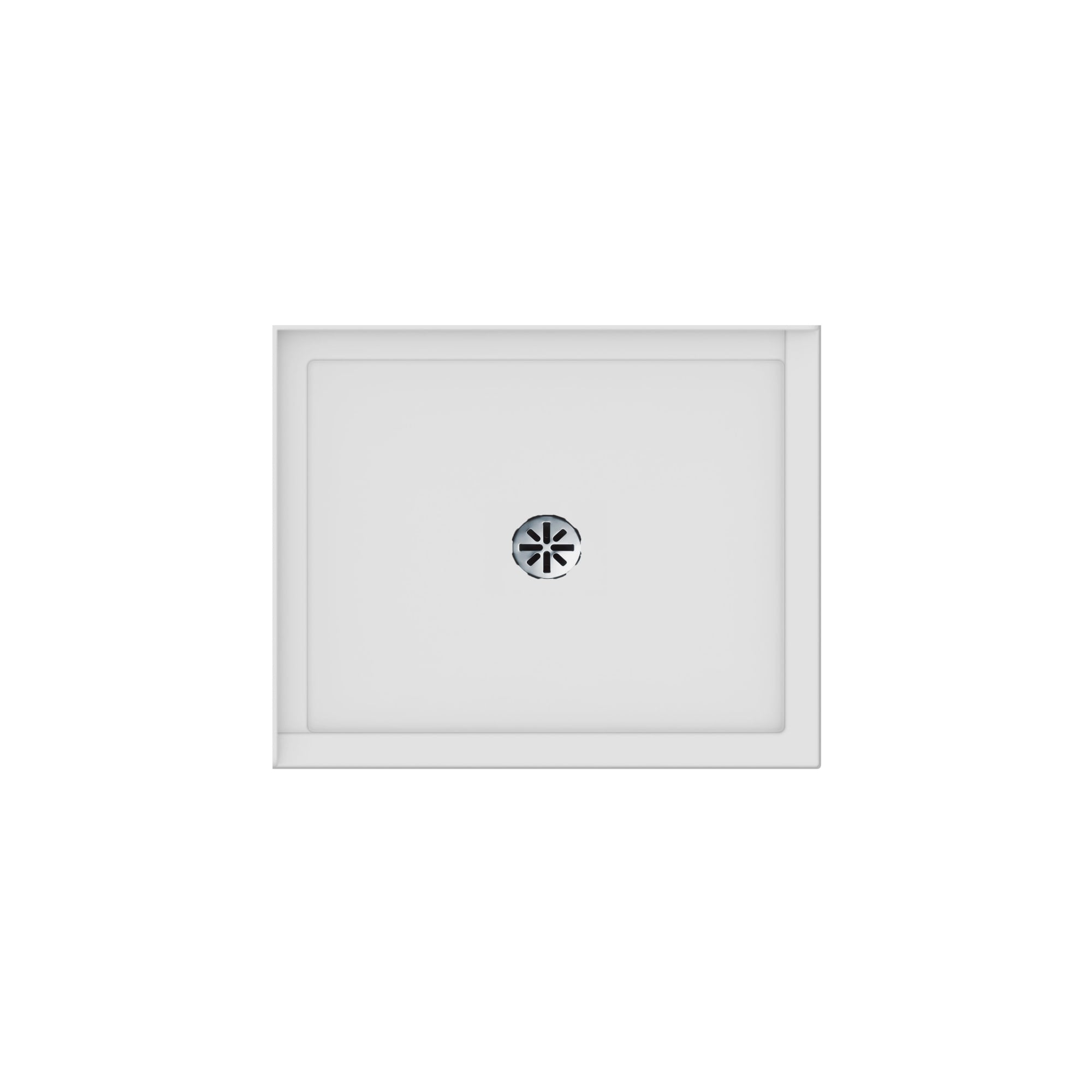 Neptune Impact Acrylic Shower Base in White