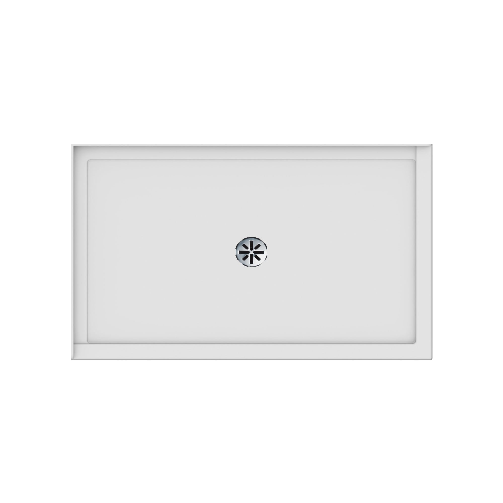 Neptune Impact Acrylic Shower Base in White