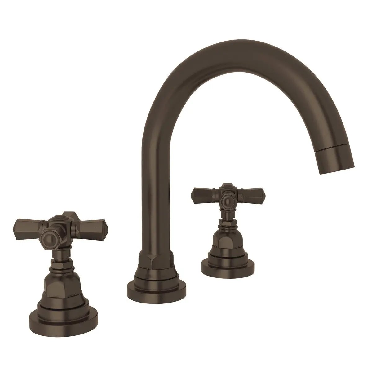 Rohl San Giovanni Widespread Lavatory Faucet with C-Spout by Rohl