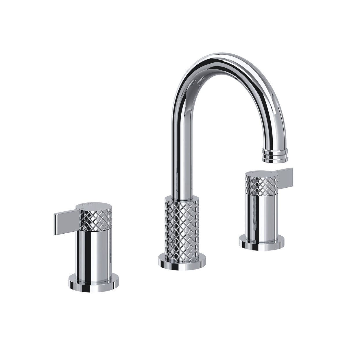 polished chrome bathroom faucet