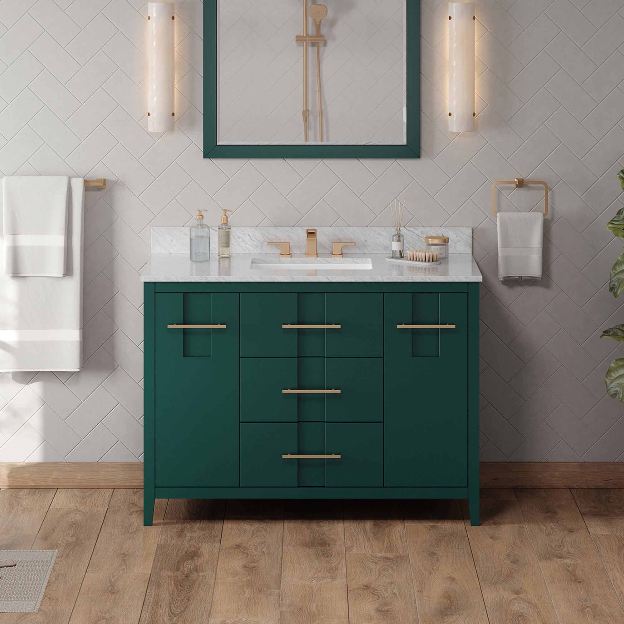 Jeffrey Alexander 48" Katara Vanity Set