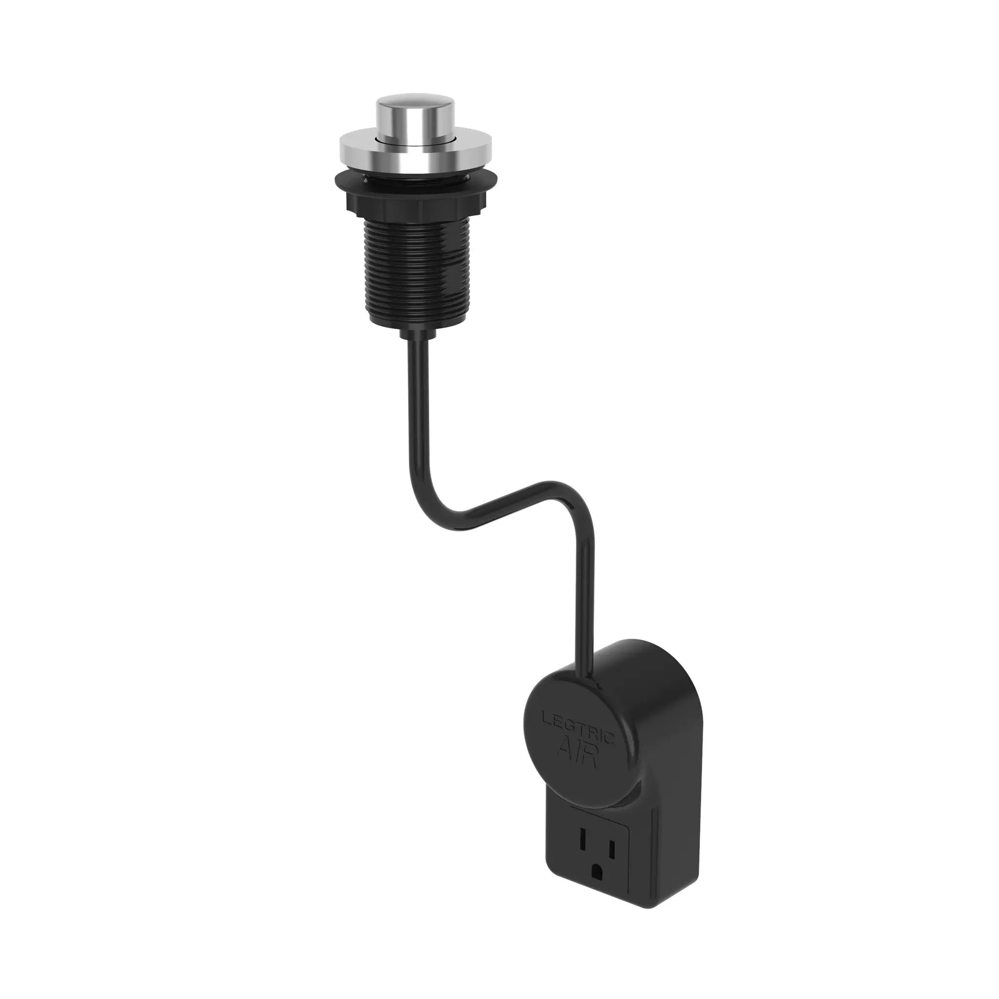 polished chrome air activated switch