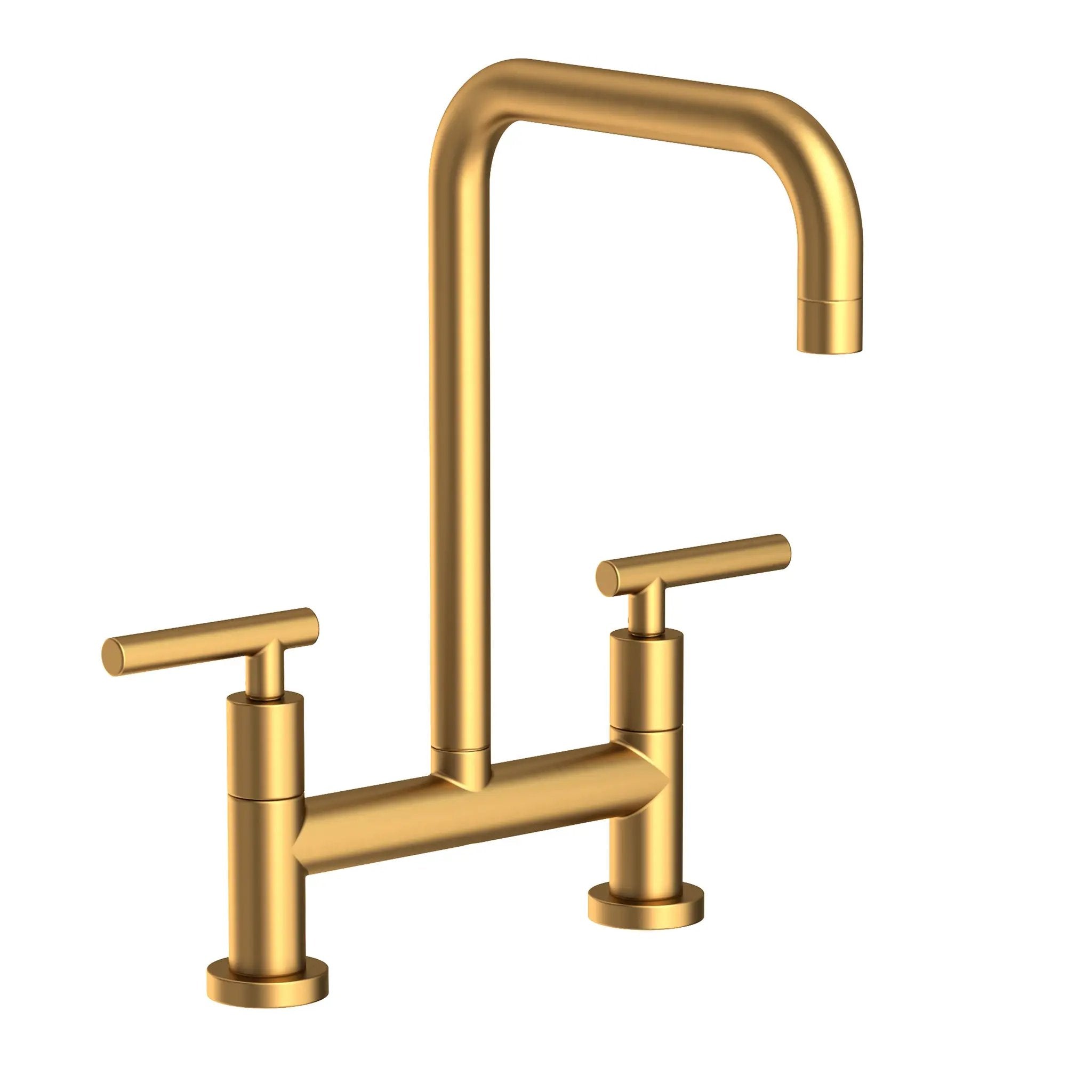 Newport Brass East Square Kitchen Bridge Faucet by Newport Brass