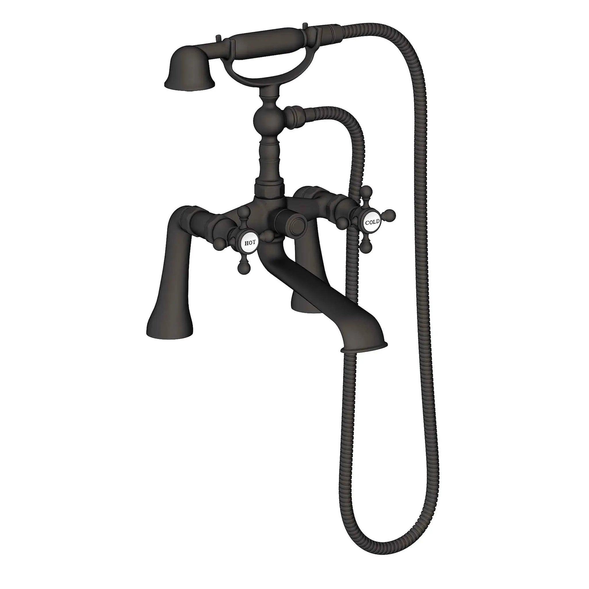 Newport Brass Astor Exposed Tub & Hand Shower Set - Deck Mount by Newport Brass