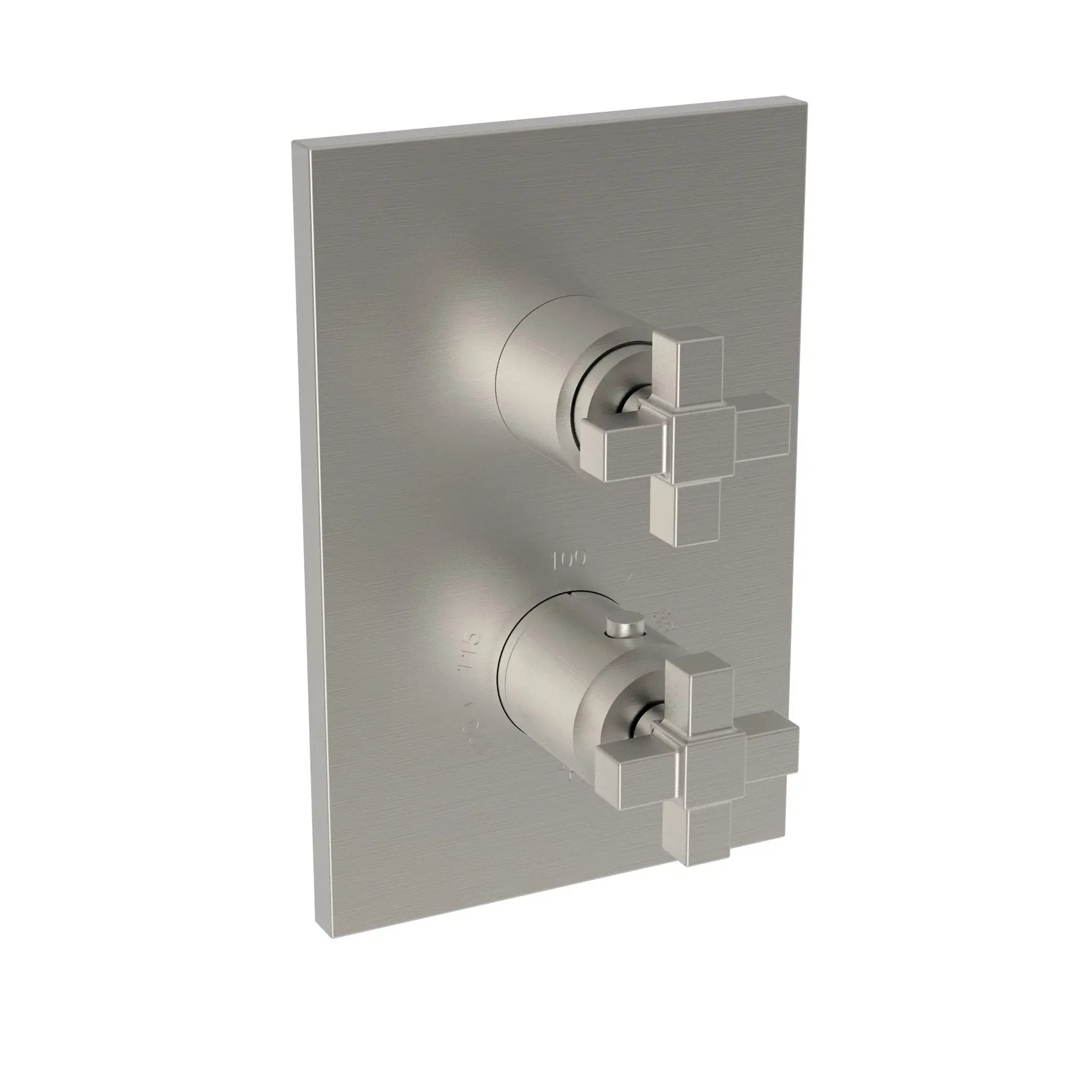 Newport Brass Malvina 1/2" Square Thermostatic Trim Plate with Handle by Newport Brass