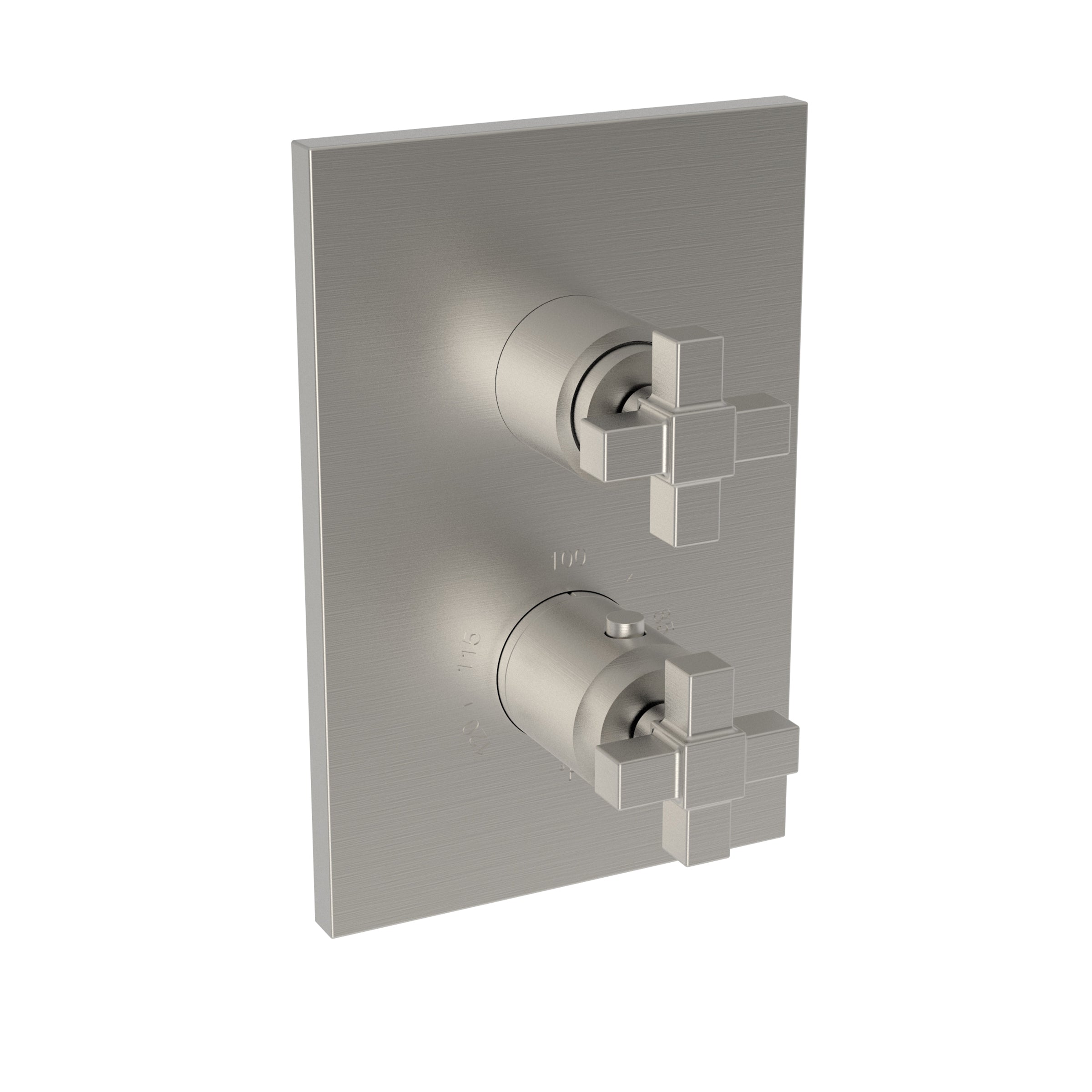 Newport Brass Malvina 1/2" Square Thermostatic Trim Plate with Handle