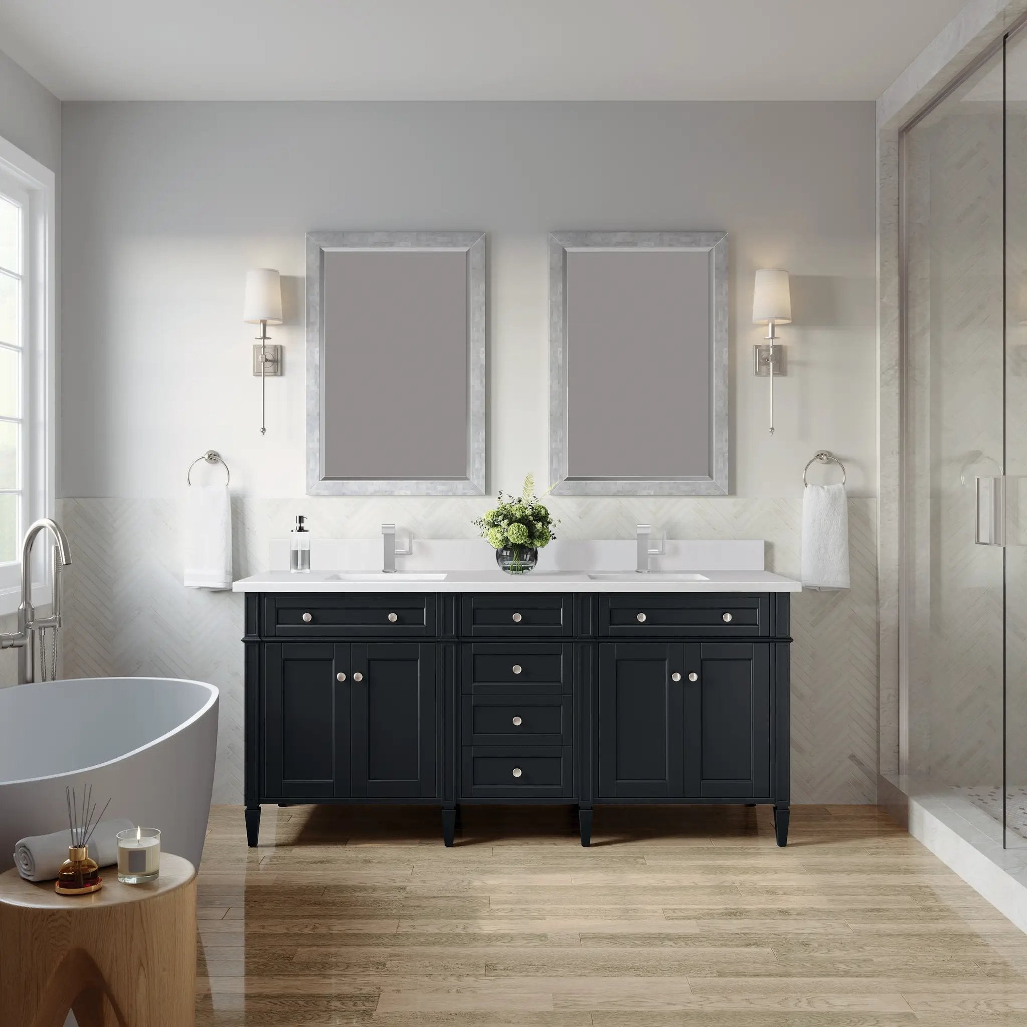 black onyx vanity