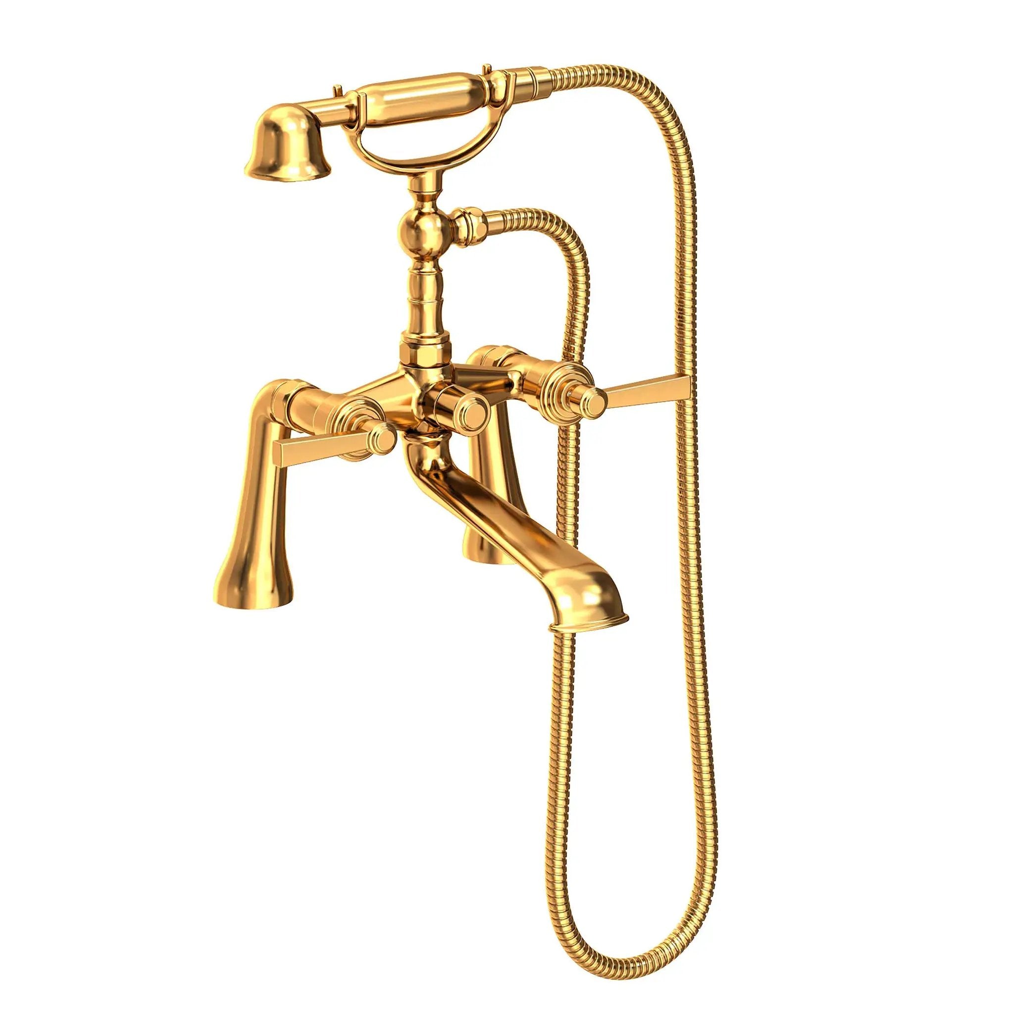Newport Brass Miro Exposed Tub & Hand Shower Set - Deck Mount by Newport Brass