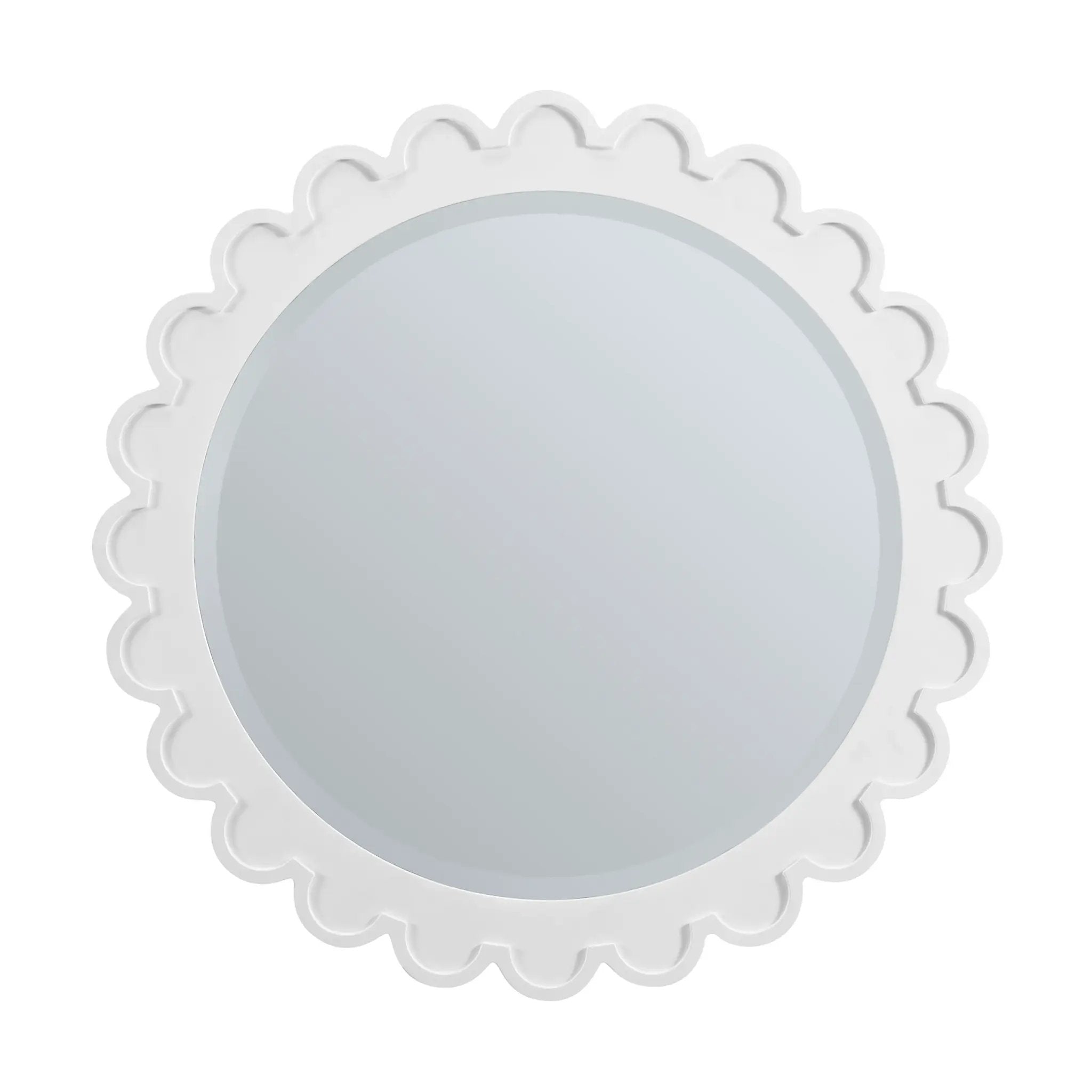 bright white mirror