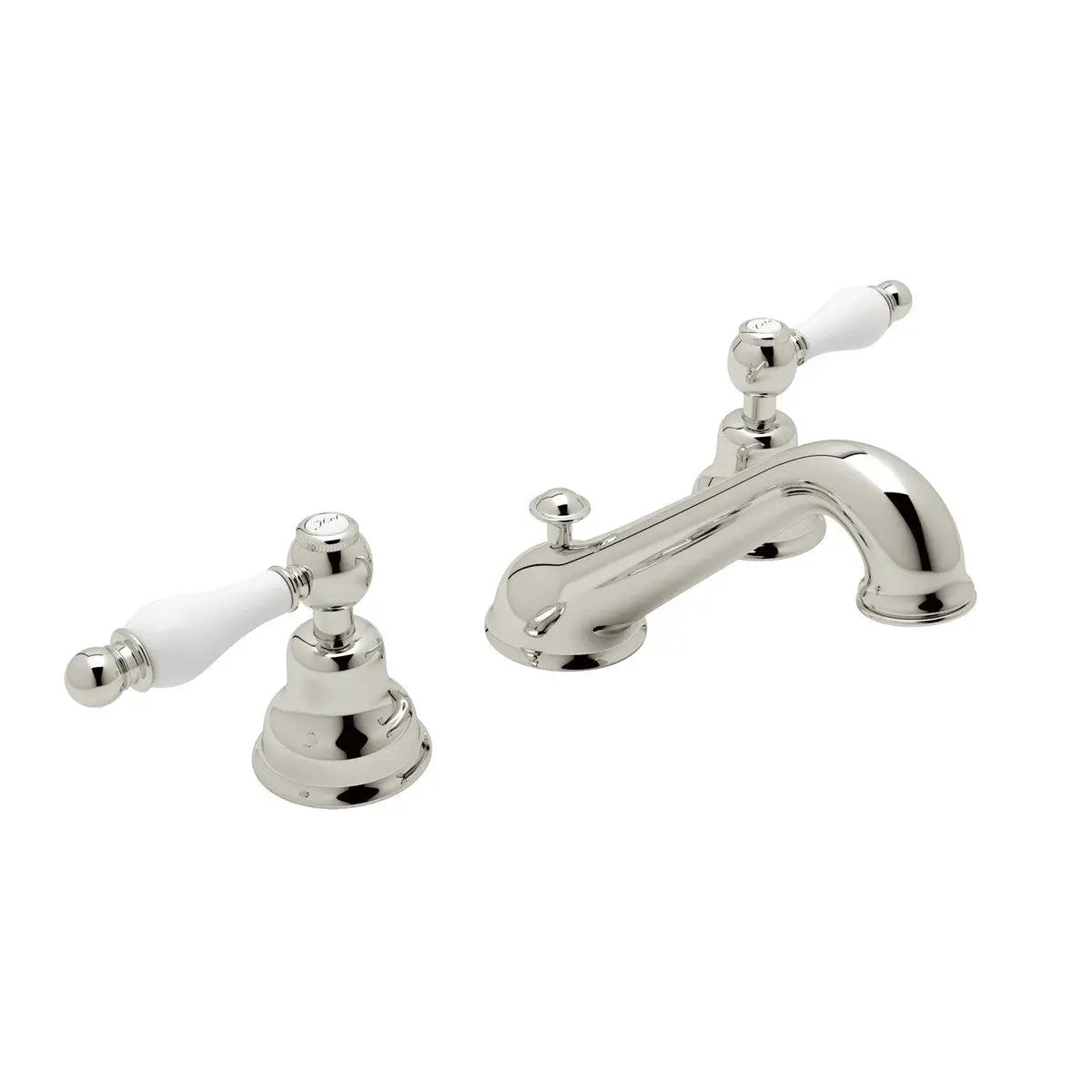 Rohl Arcana Widespread Lavatory Faucet with C-Spout by Rohl