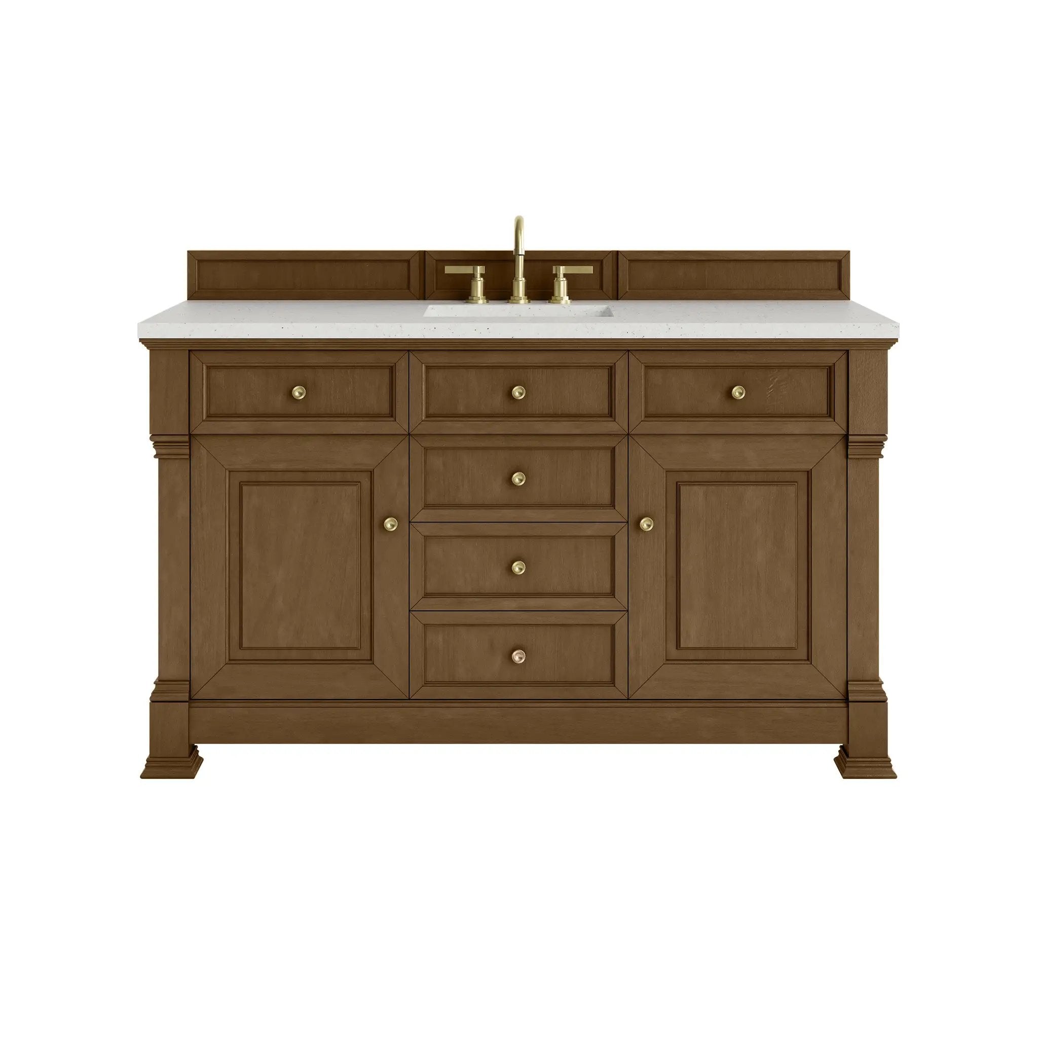 James Martin Brookfield 60" Single Vanity Set - Honey Oak by James Martin Vanities