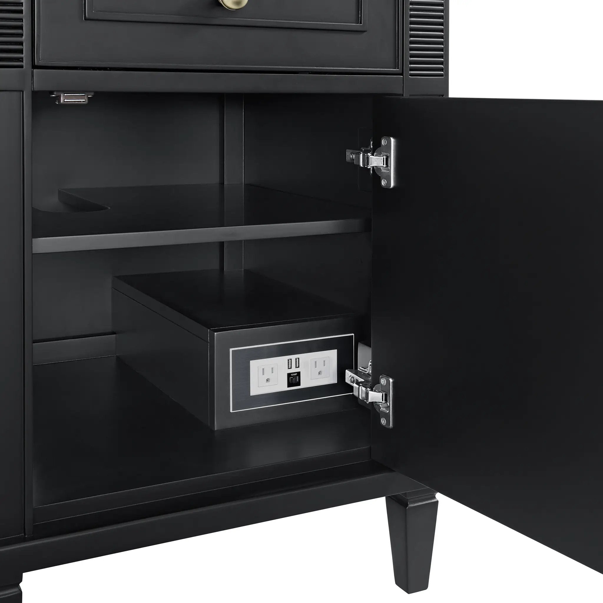 black onyx vanity