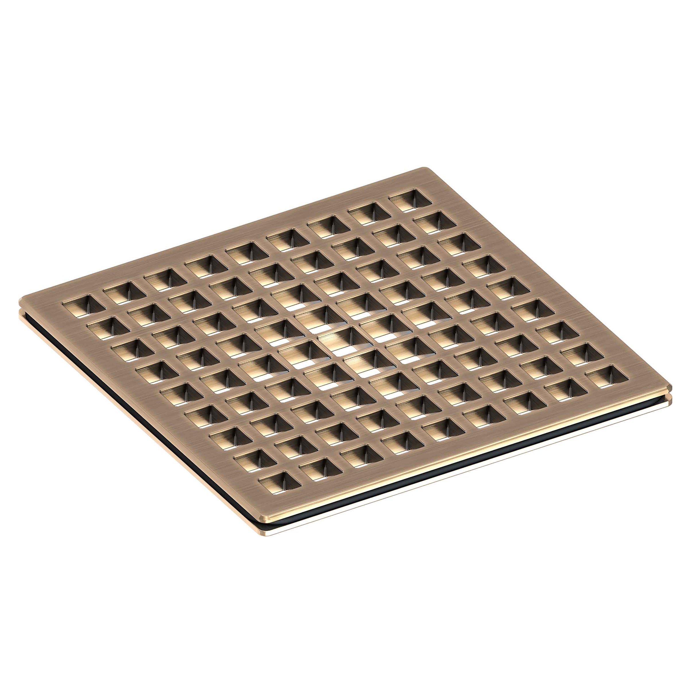 Newport Brass Tub & Shower 4" Square Shower Drain