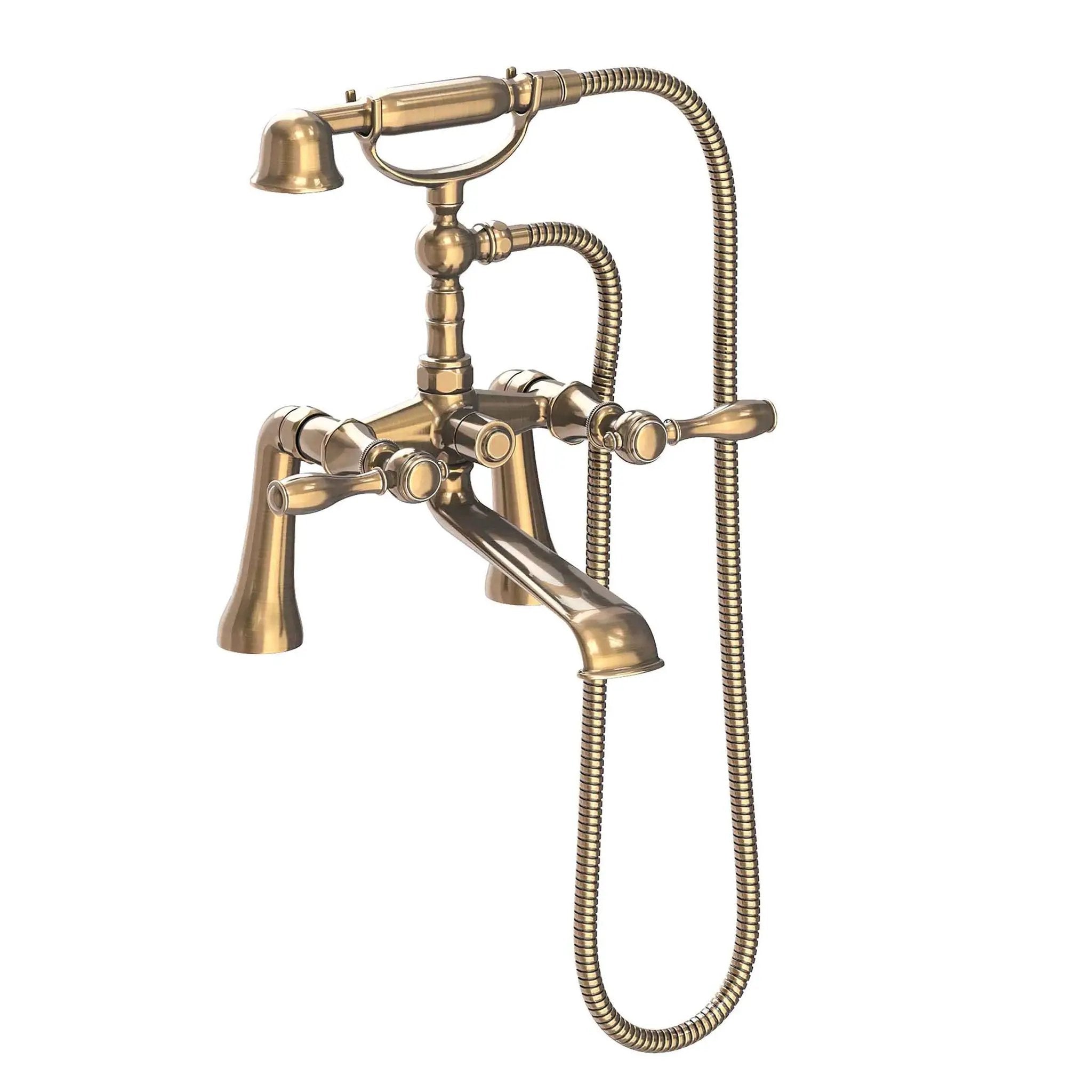 Newport Brass Victoria Exposed Tub & Hand Shower Set - Deck Mount by Newport Brass