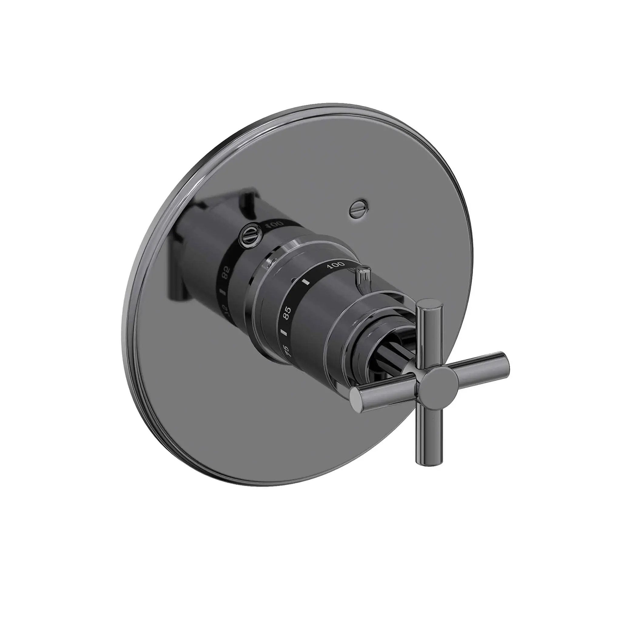 Newport Brass East Linear 3/4" Round Thermostatic Trim Plate with Handle by Newport Brass