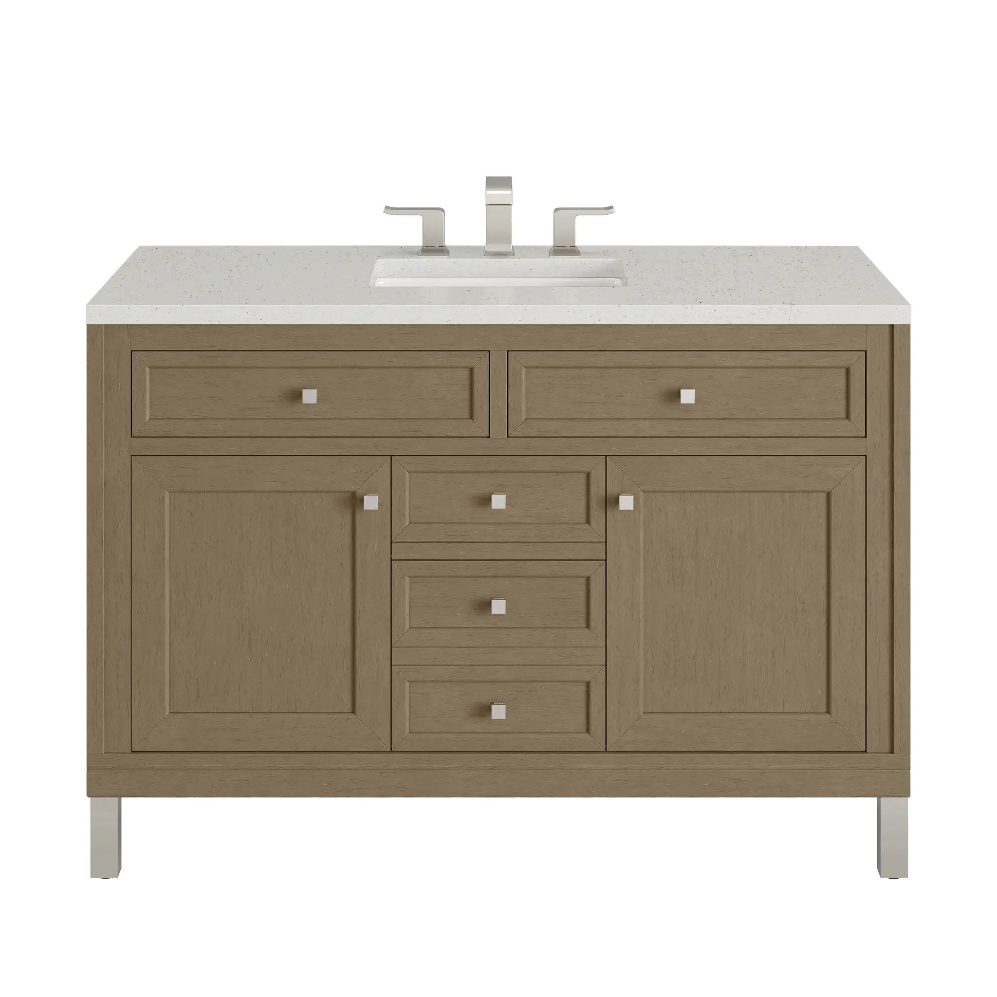 James Martin Chicago 48" Single Vanity Set - Walnut Whisper by James Martin Vanities