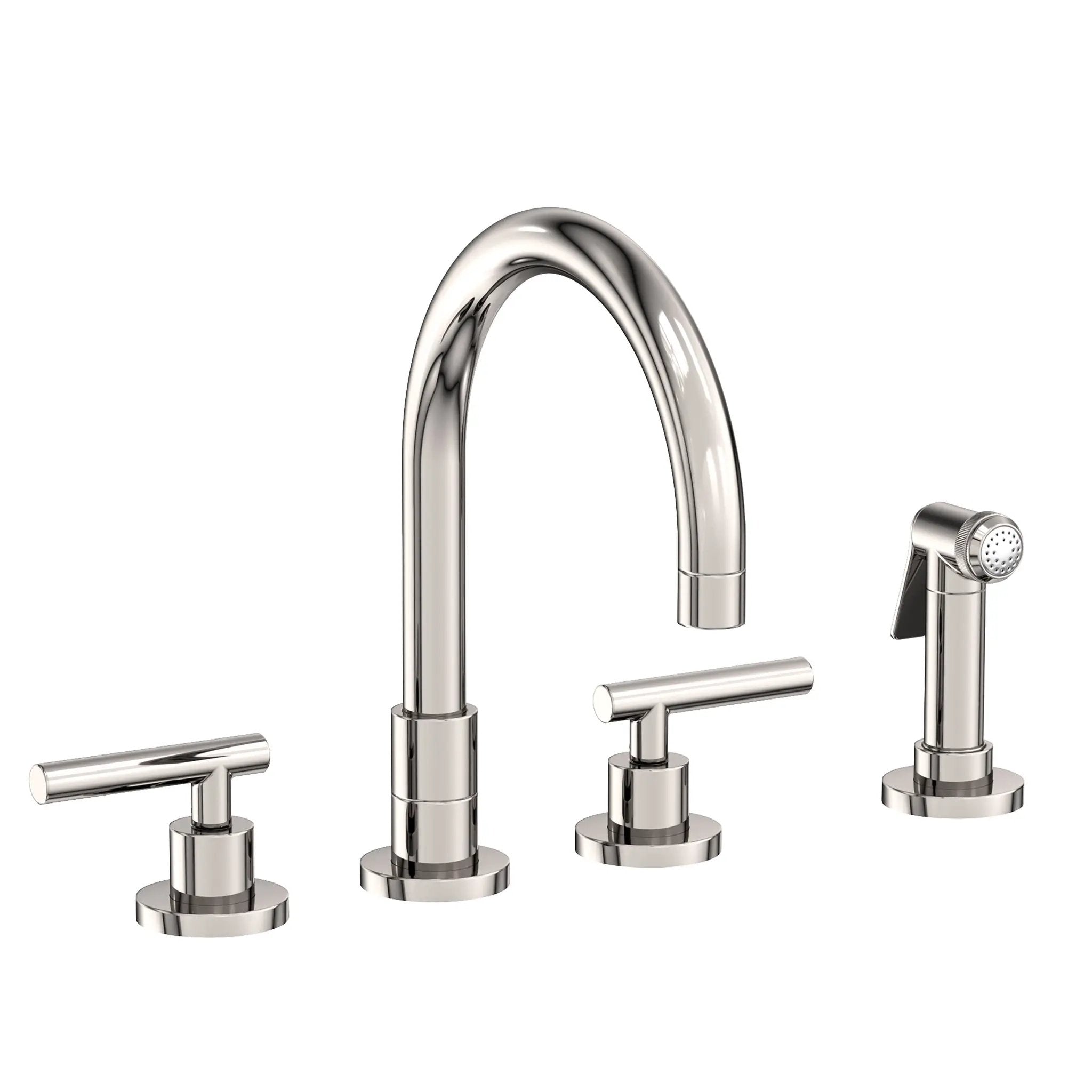 Newport Brass East Linear Kitchen Faucet with Side Spray by Newport Brass
